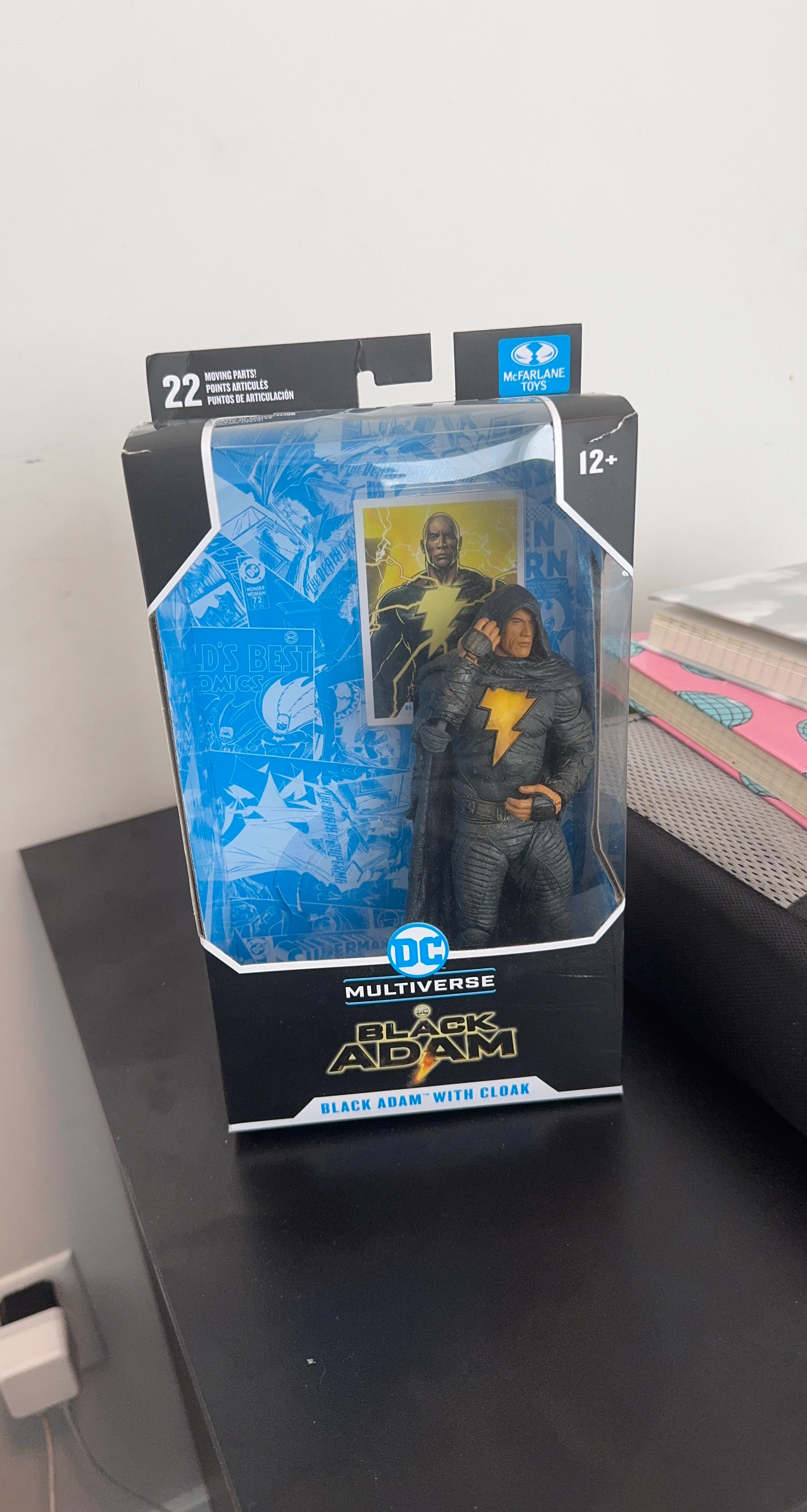 DC Multiverse Black Adam with Cloak Action Figure