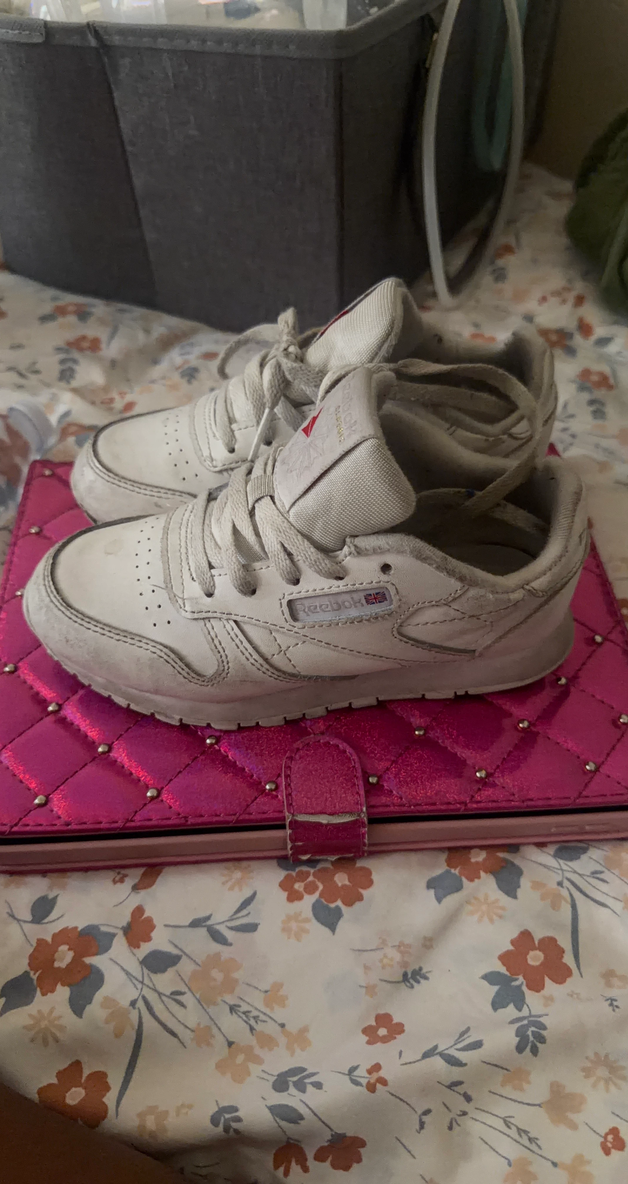 Reebok Classic White Leather Sneakers