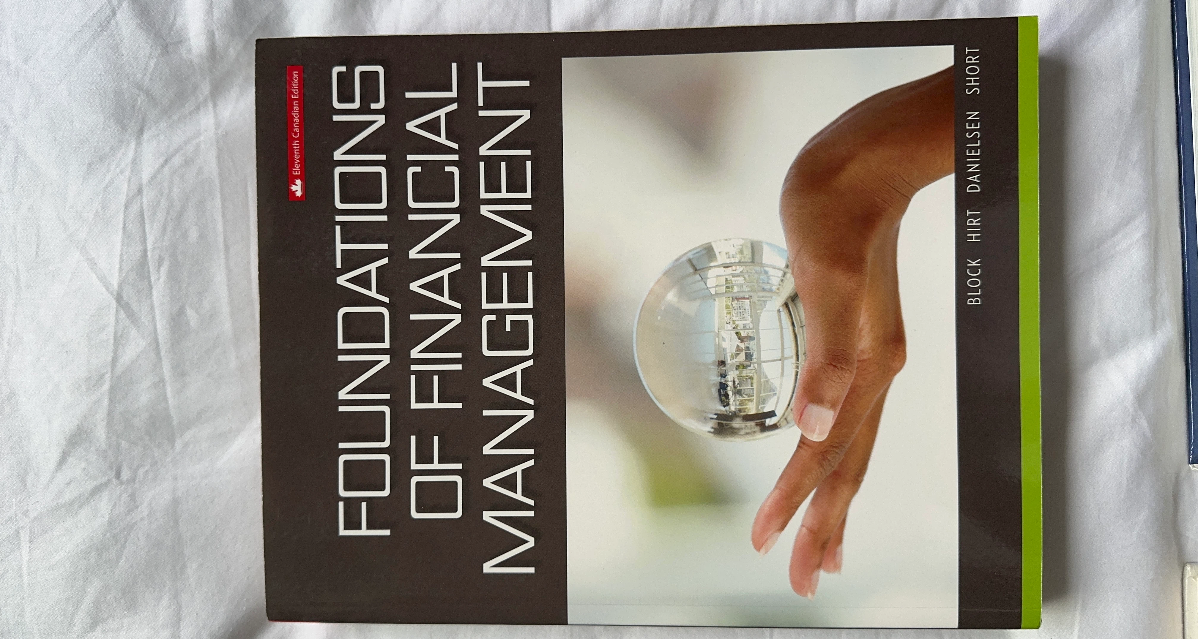 Foundations of Financial Management Eleventh Canadian Edition