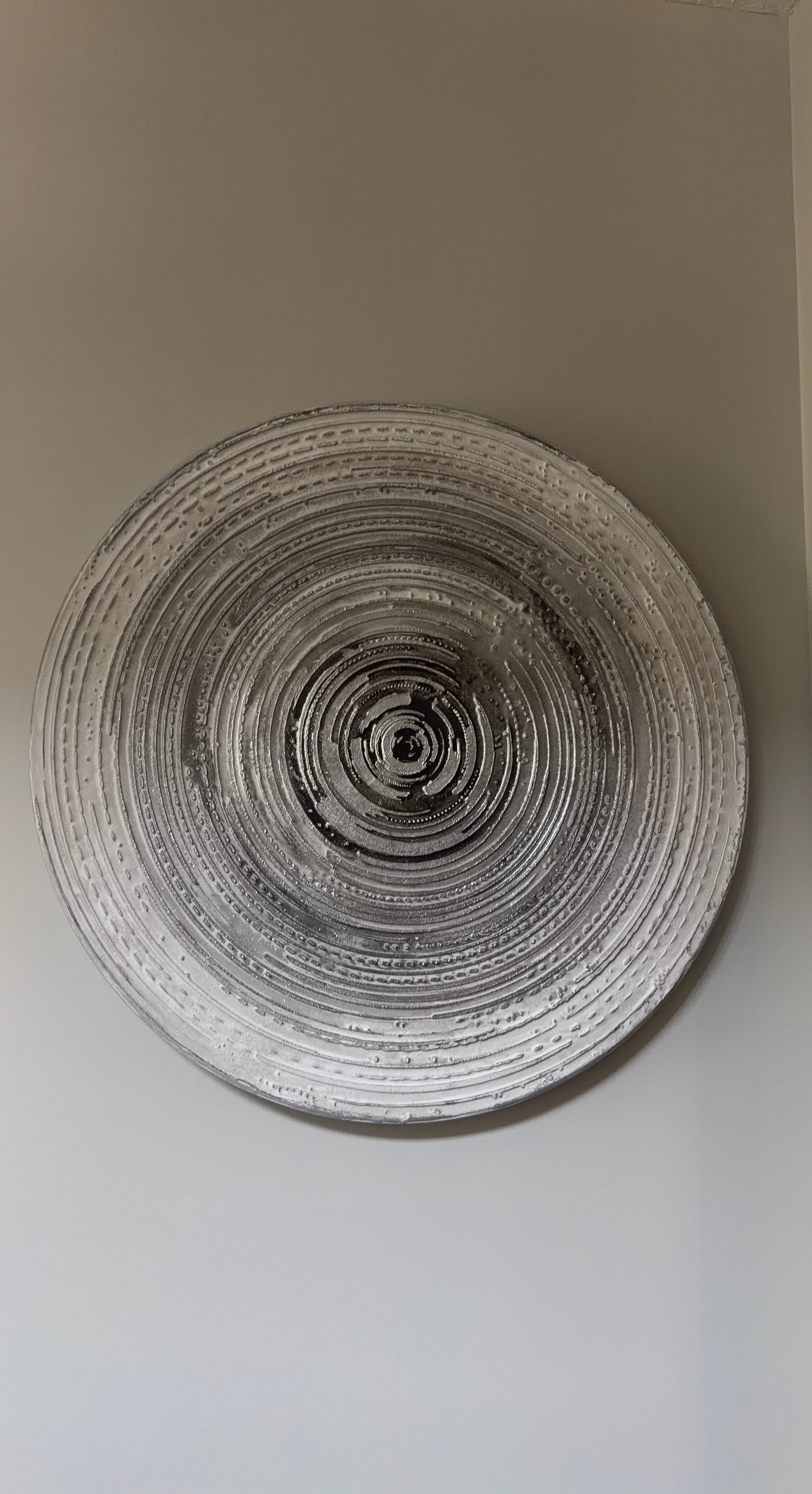 Textured Wall Art Disc