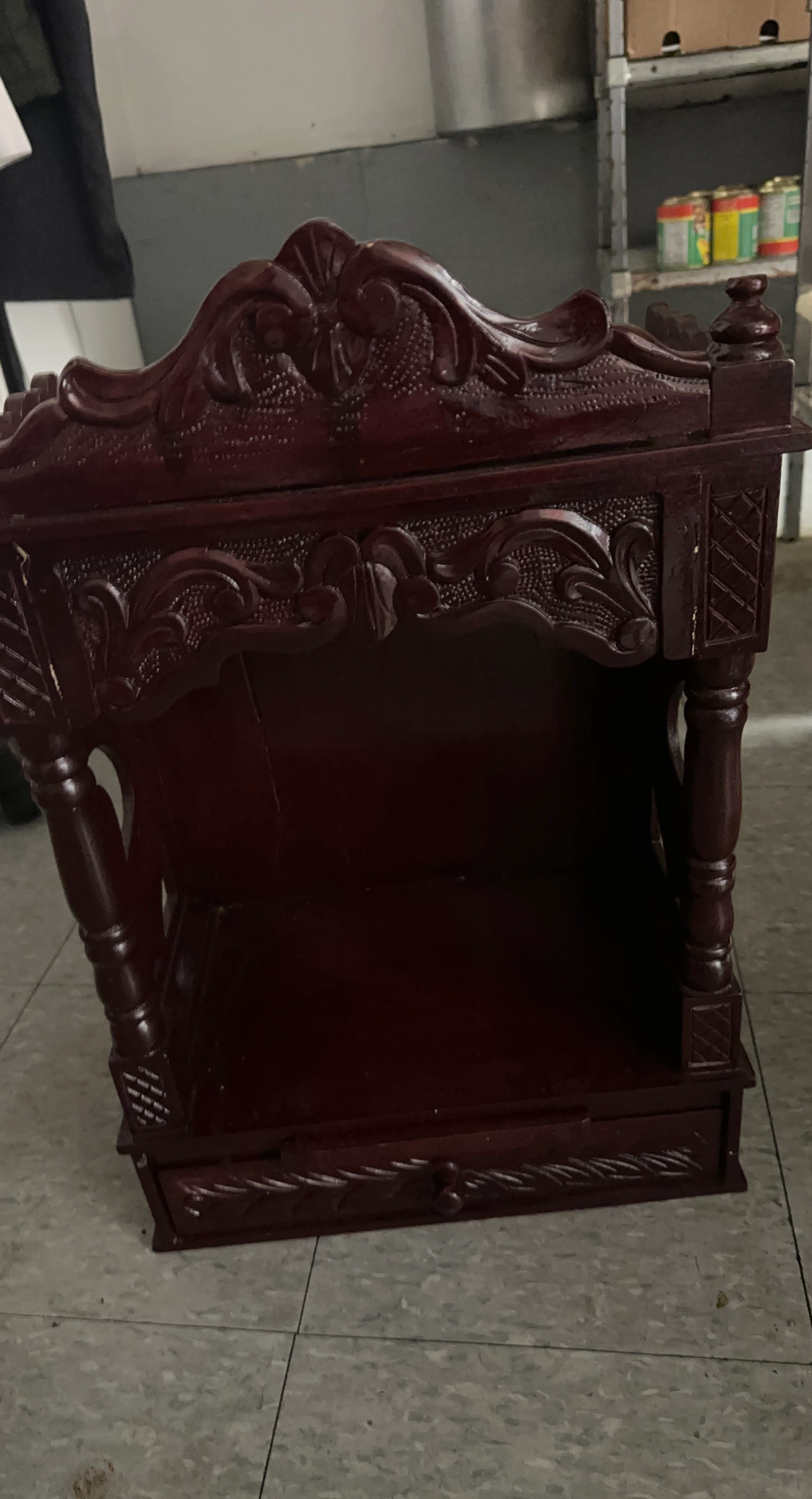 Wooden Decorative Altar Shelf