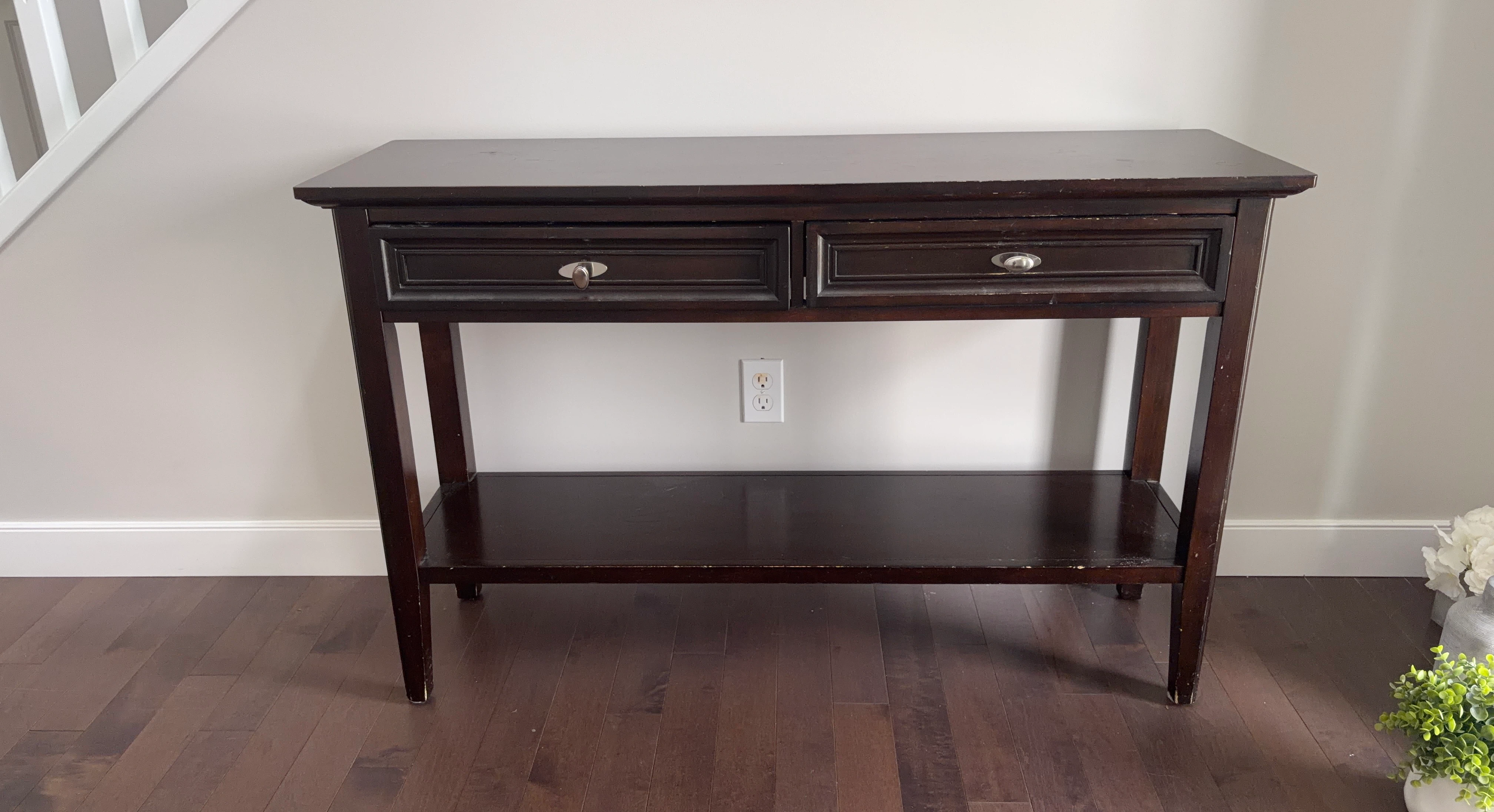 Console table