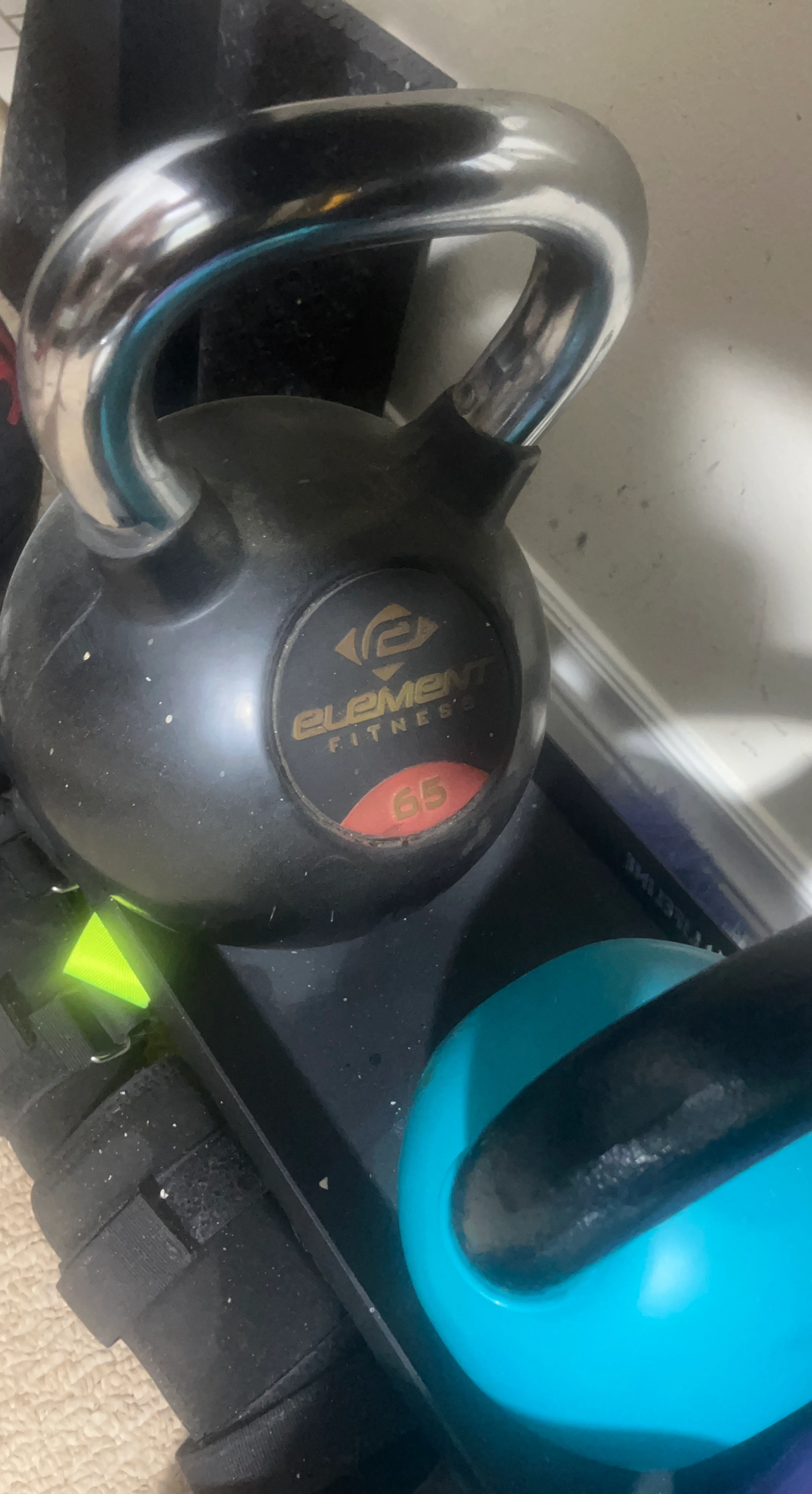 Element Fitness 65lb Kettlebell