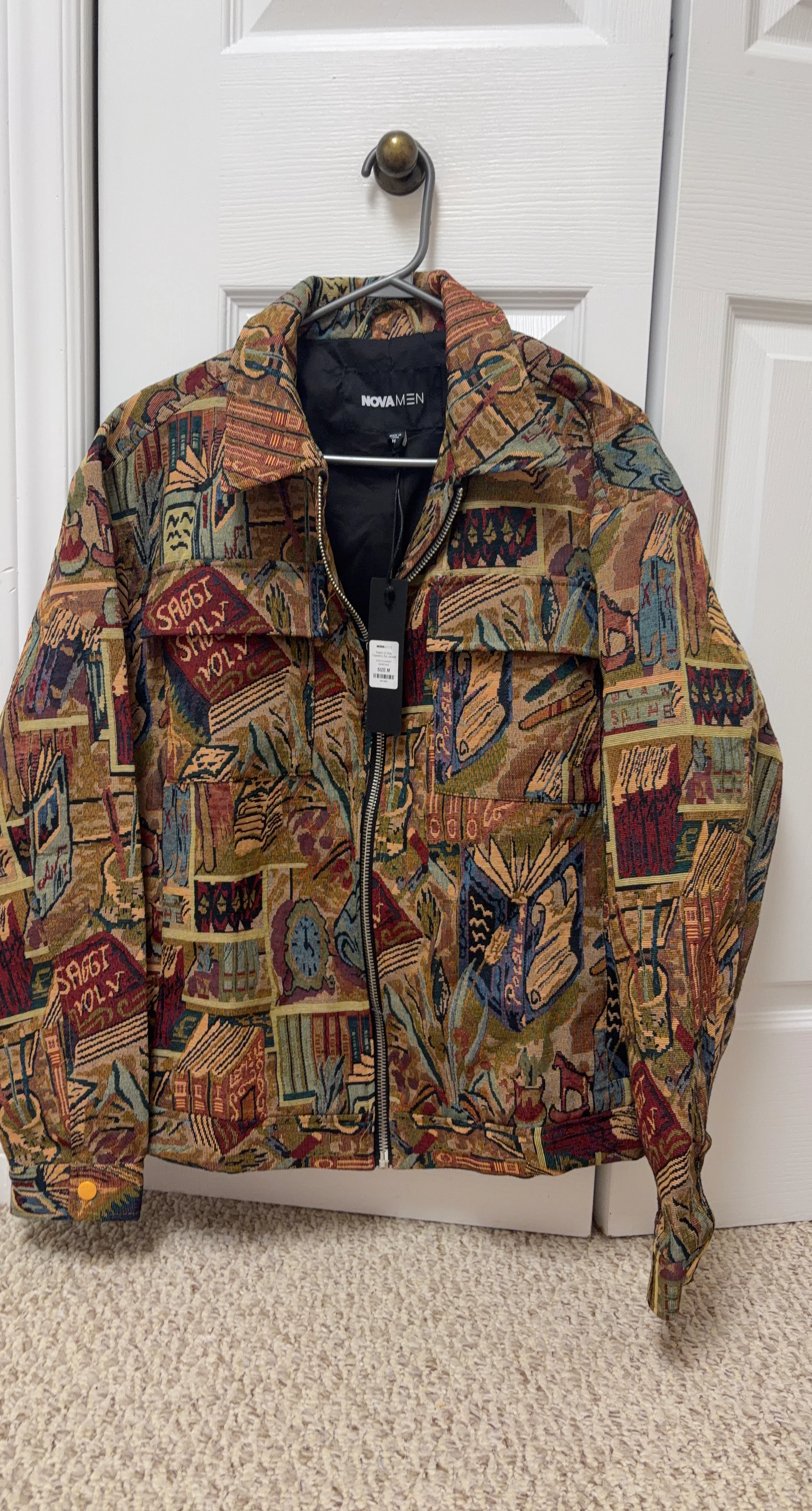 NOVA MEN Tapestry Jacket - Size M