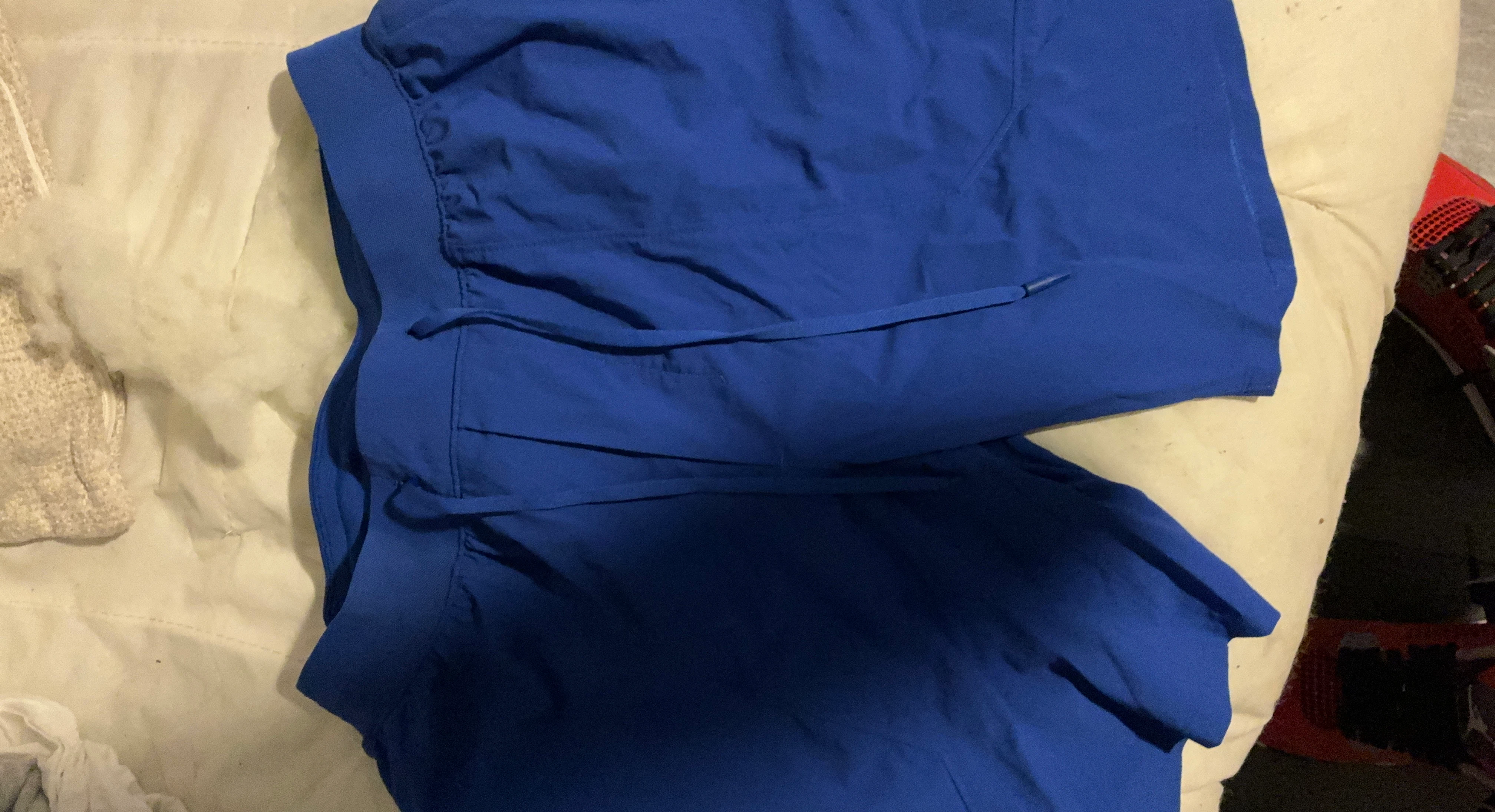 Blue Scrub shorts comfortable and for the summer