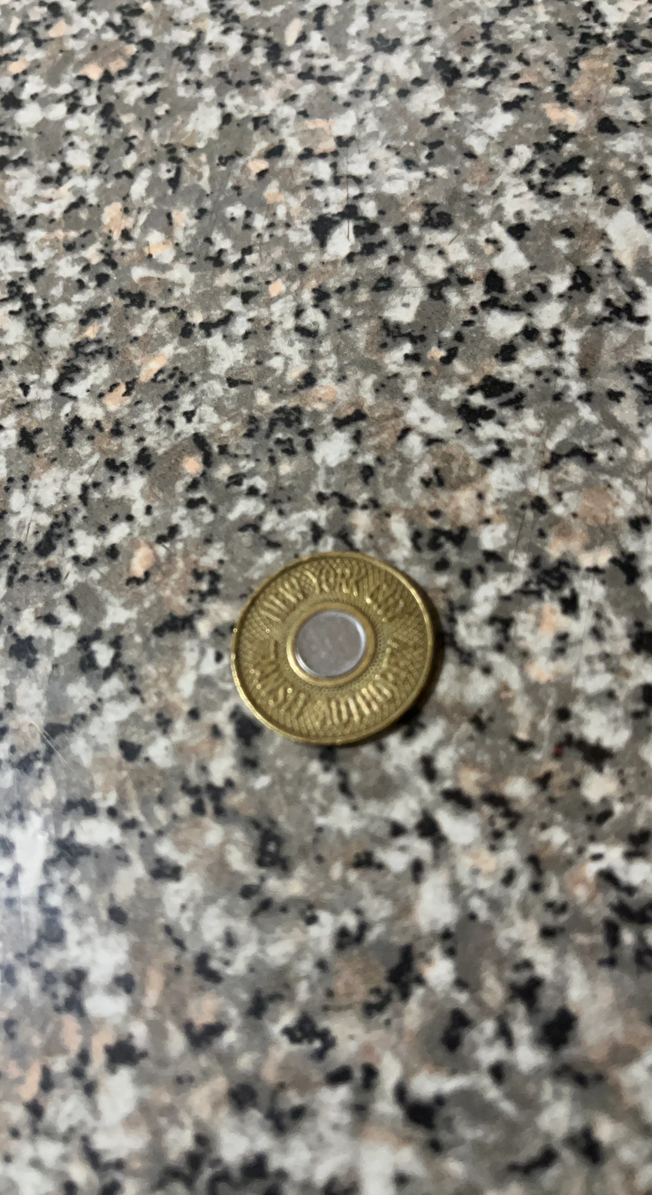 New York City Subway Token