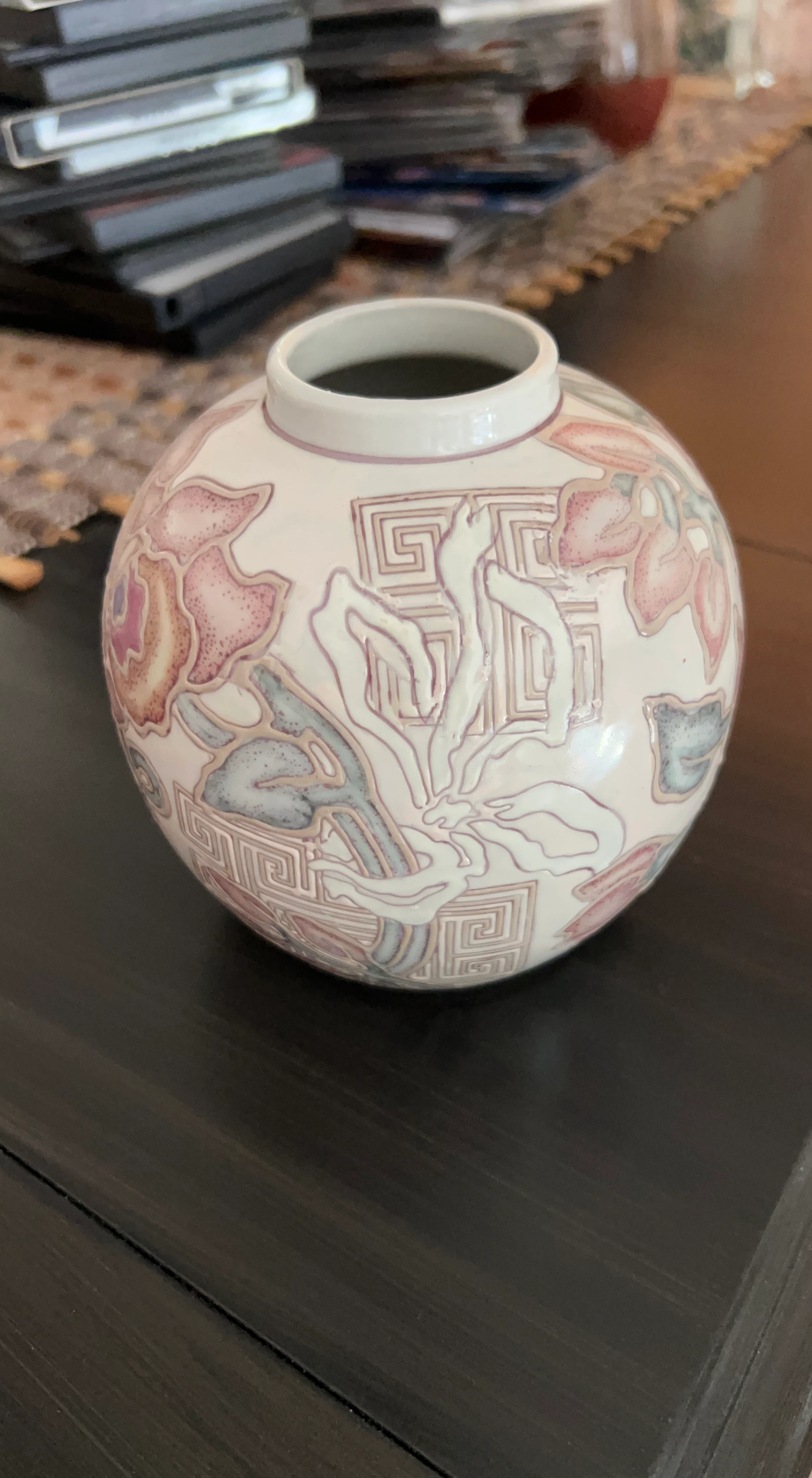 Floral Ceramic Vase
