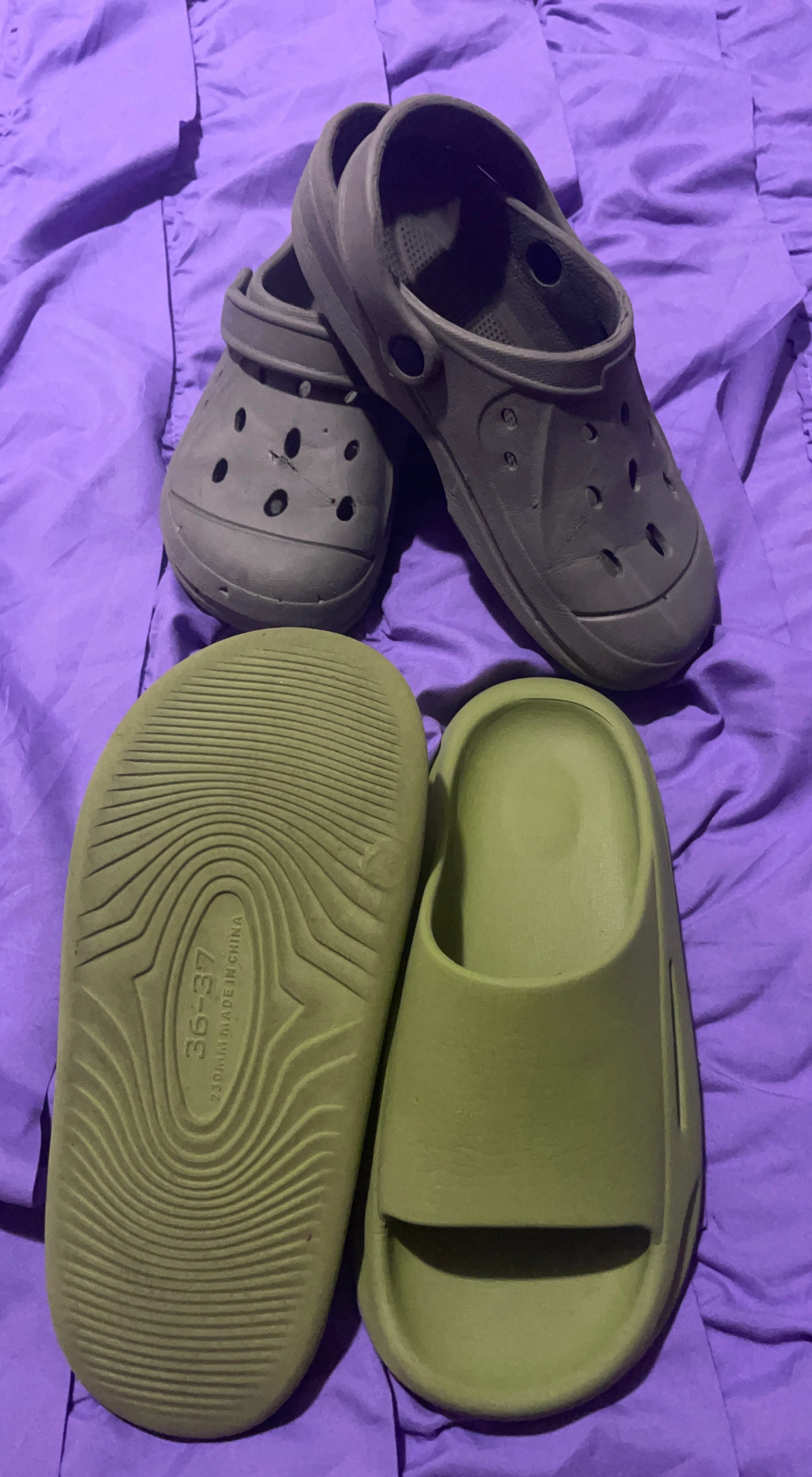 Crocs-style Clogs and Slides