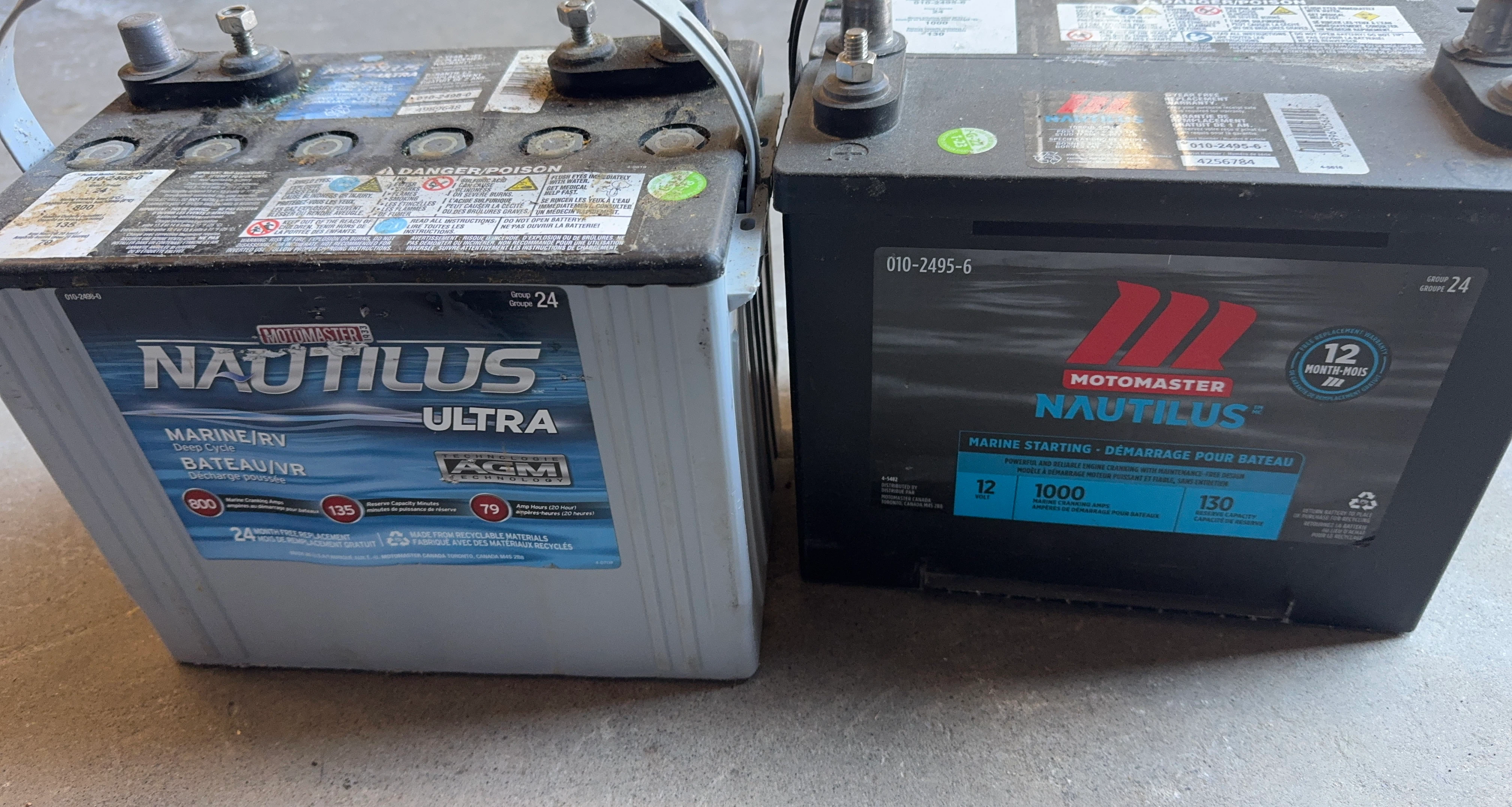 MotoMaster Nautilus Marine Batteries Group 24