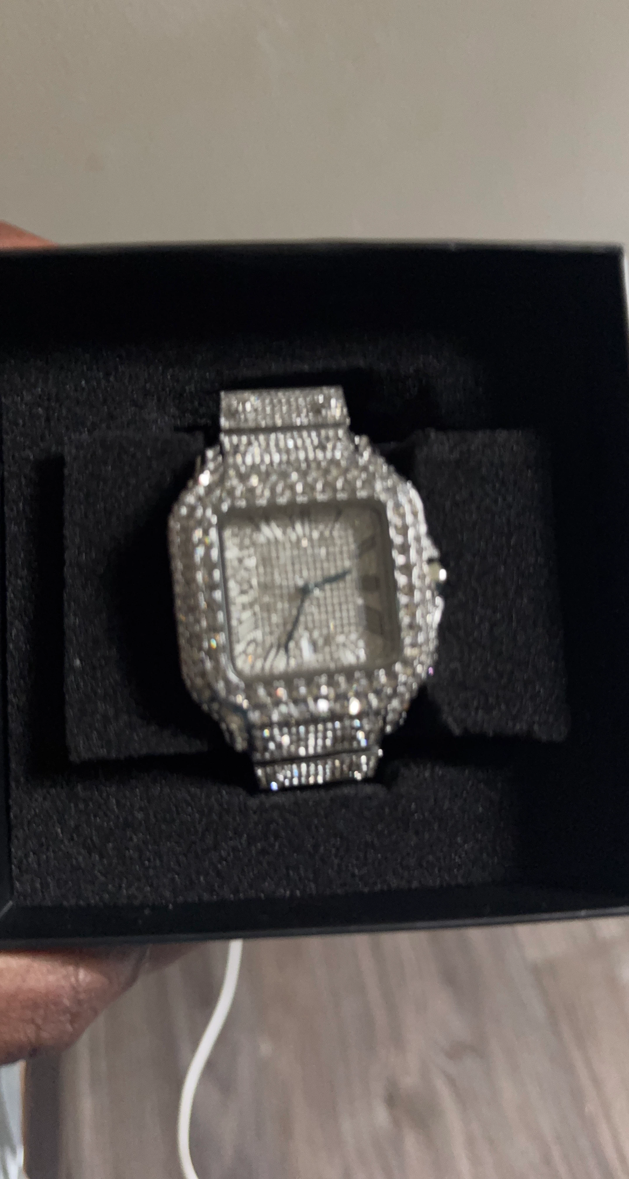 Men's Iced out Watch