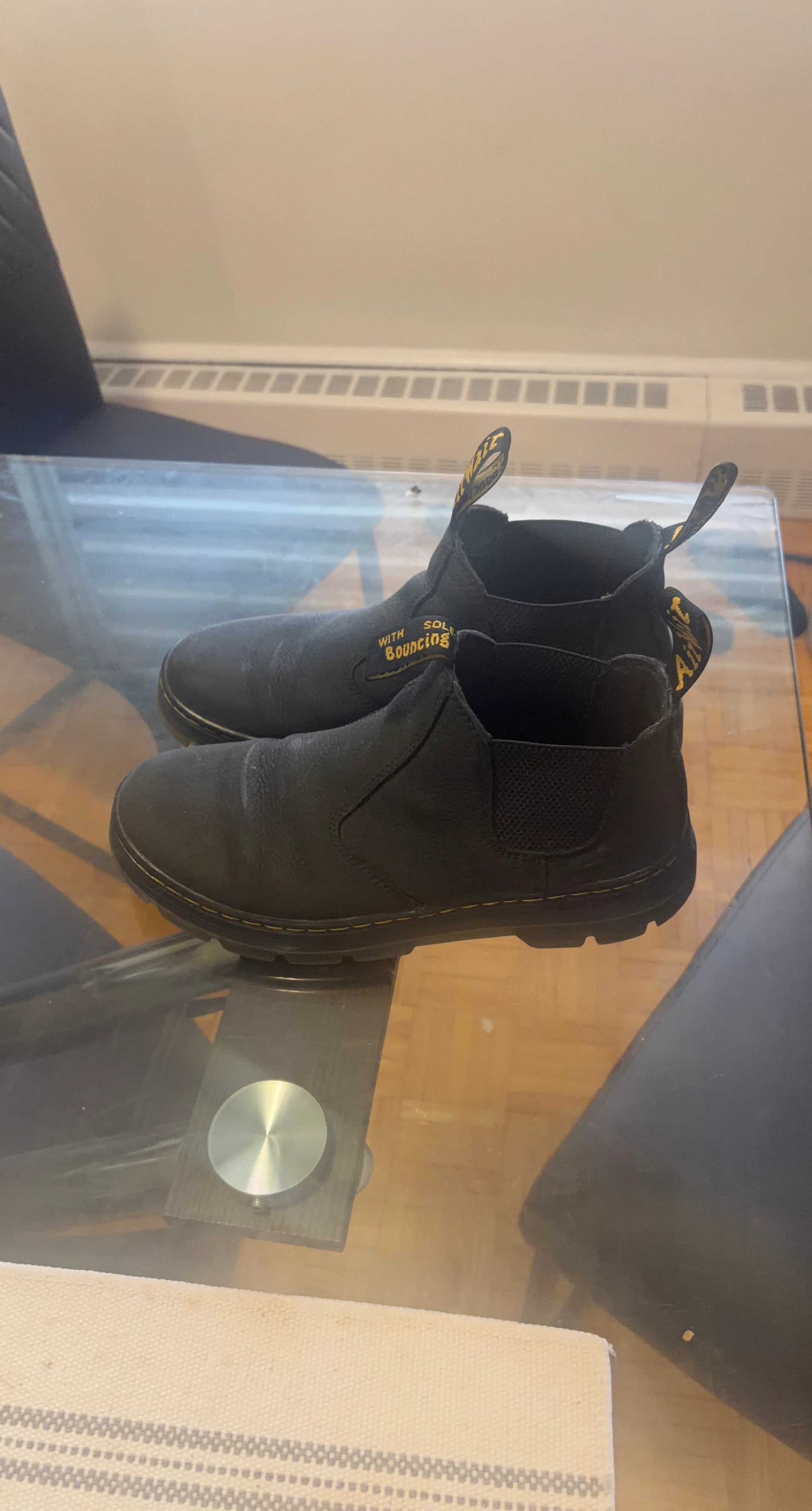 Dr. Martens Black Leather Chelsea Boots