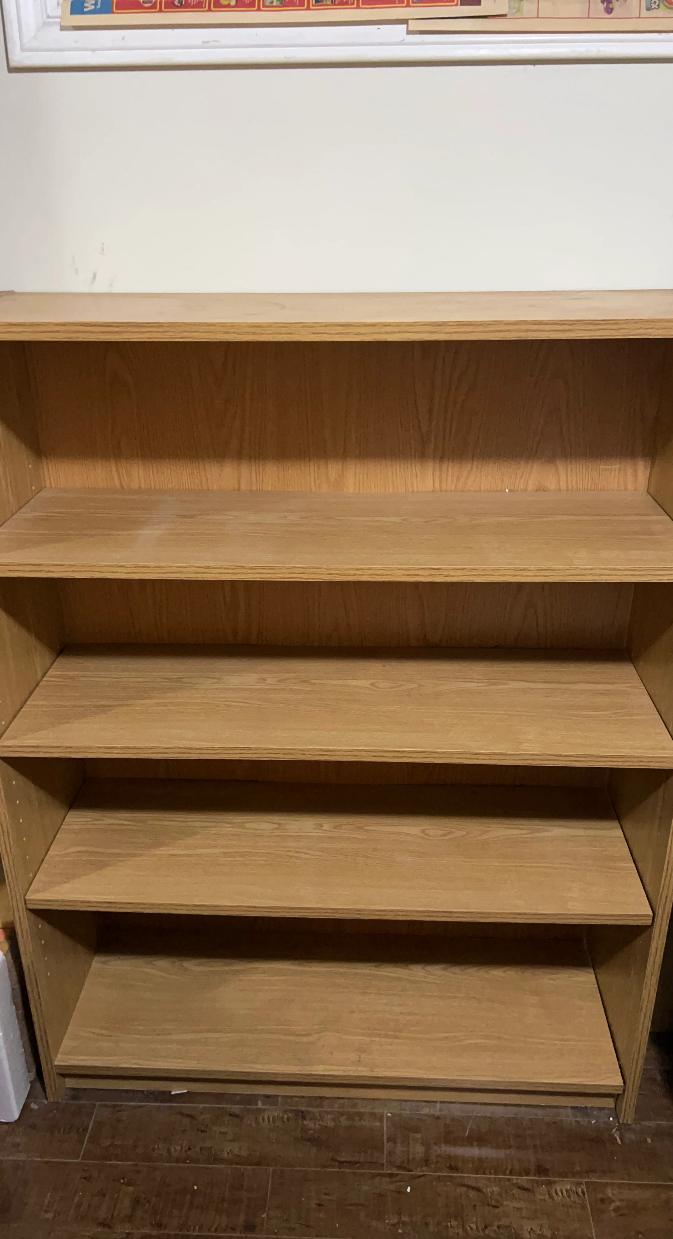 Wooden Bookshelf