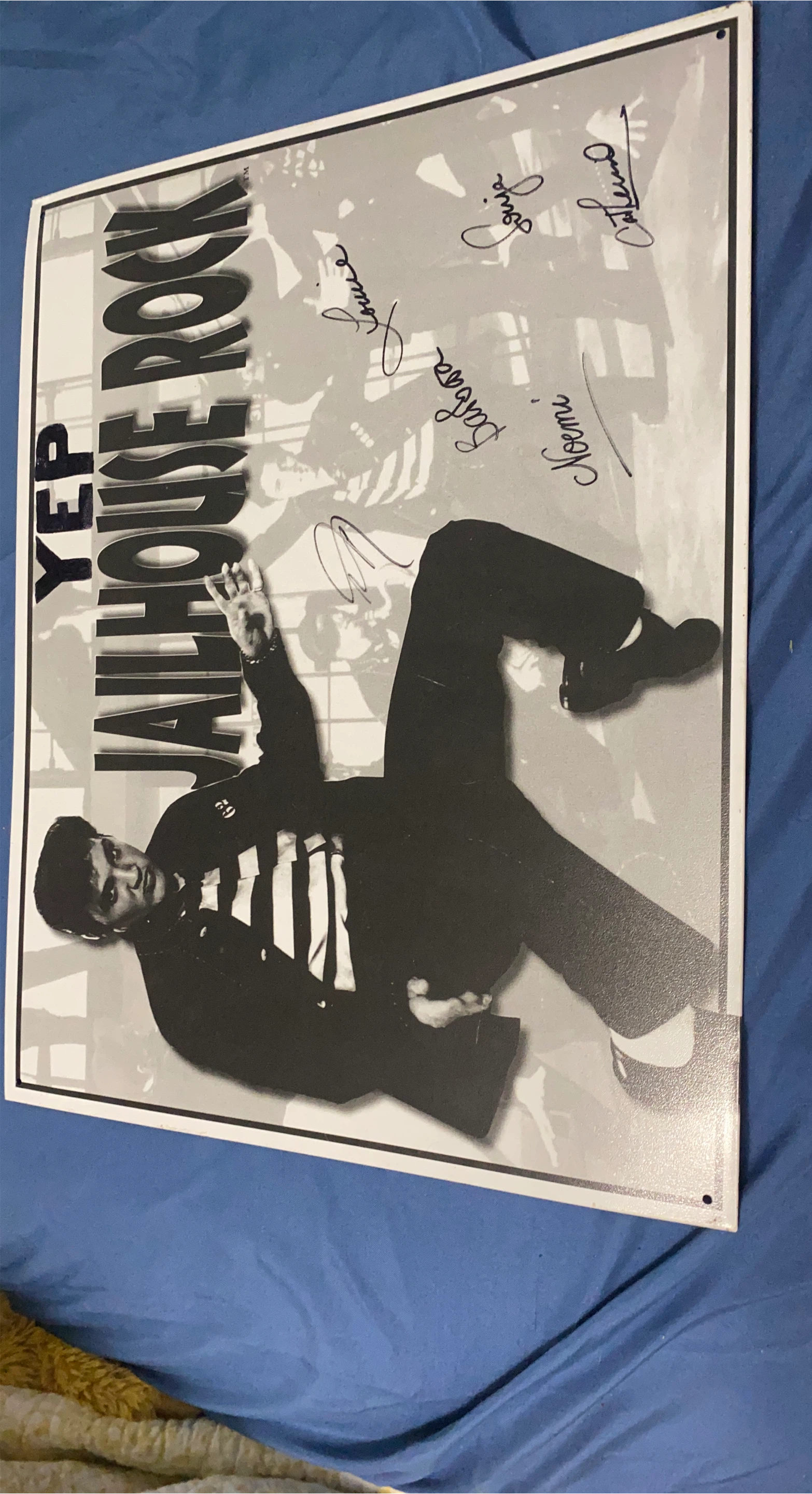 YEP Jailhouse Rock Signed Poster