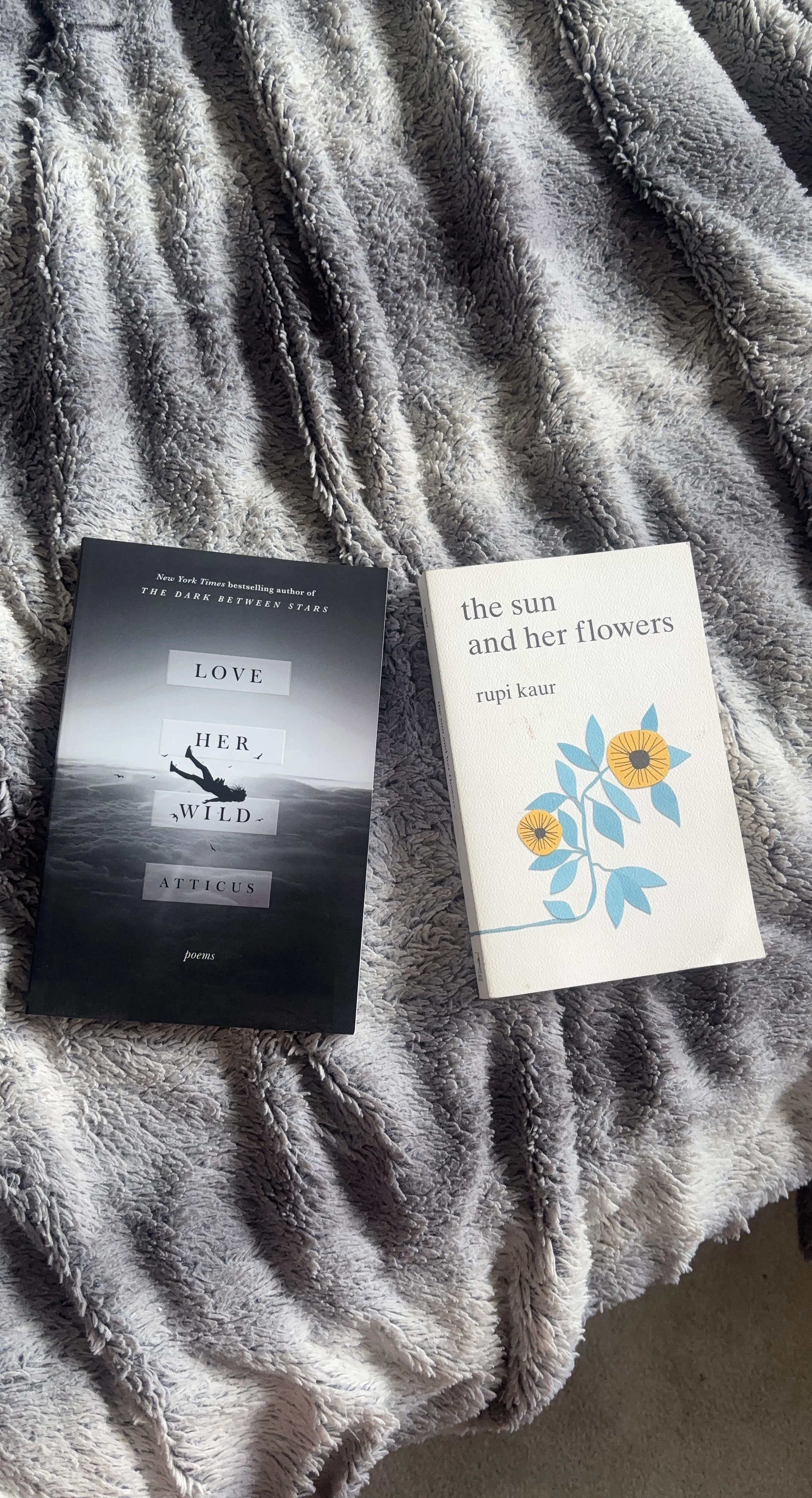Atticus Love Her Wild & Rupi Kaur the sun and her flowers Books
