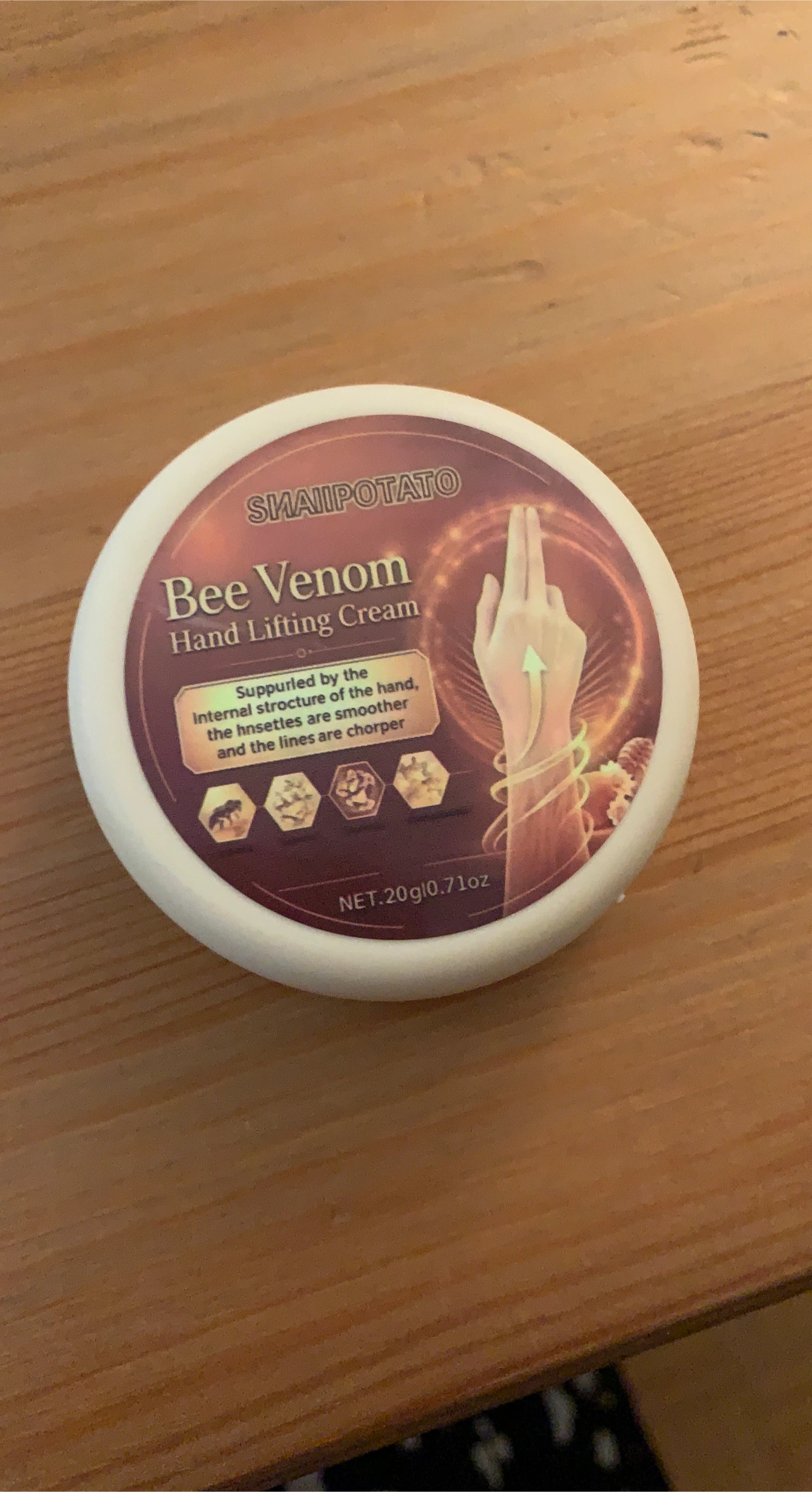 SHAIIPOTATO Bee Venom Hand Lifting Cream 20g