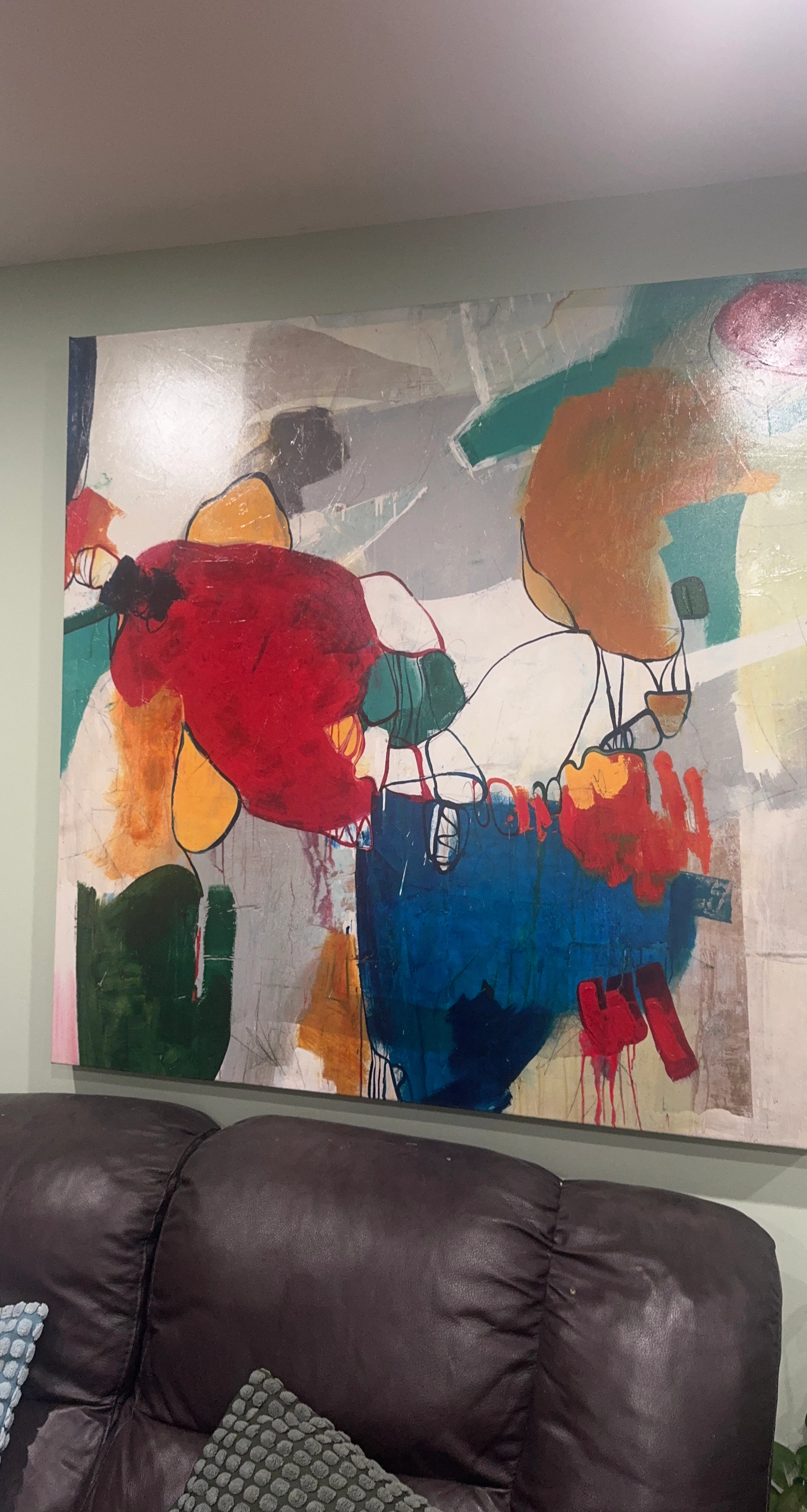 Large Abstract Canvas Wall Art