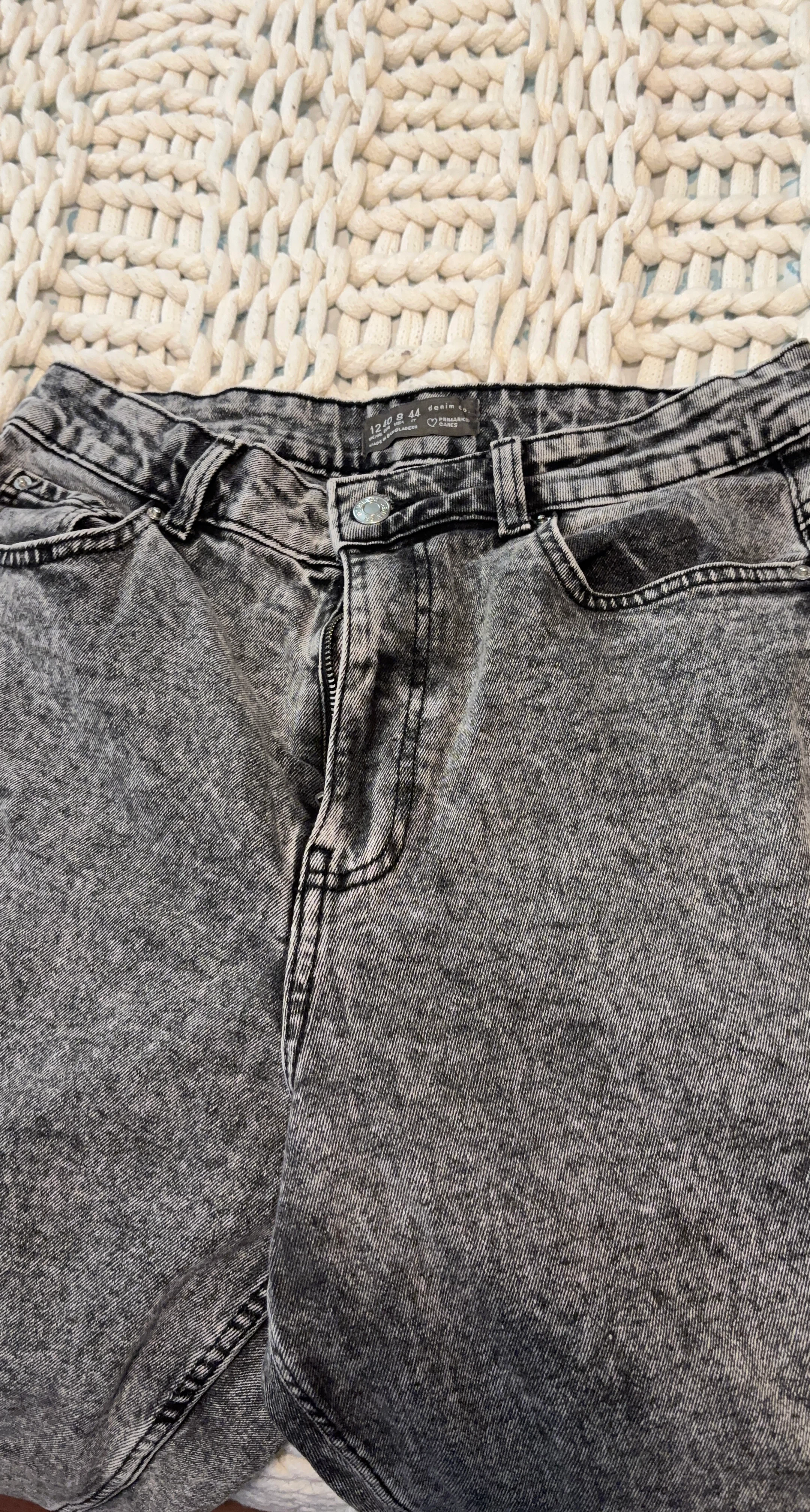 Primark Acid Wash Denim Jeans