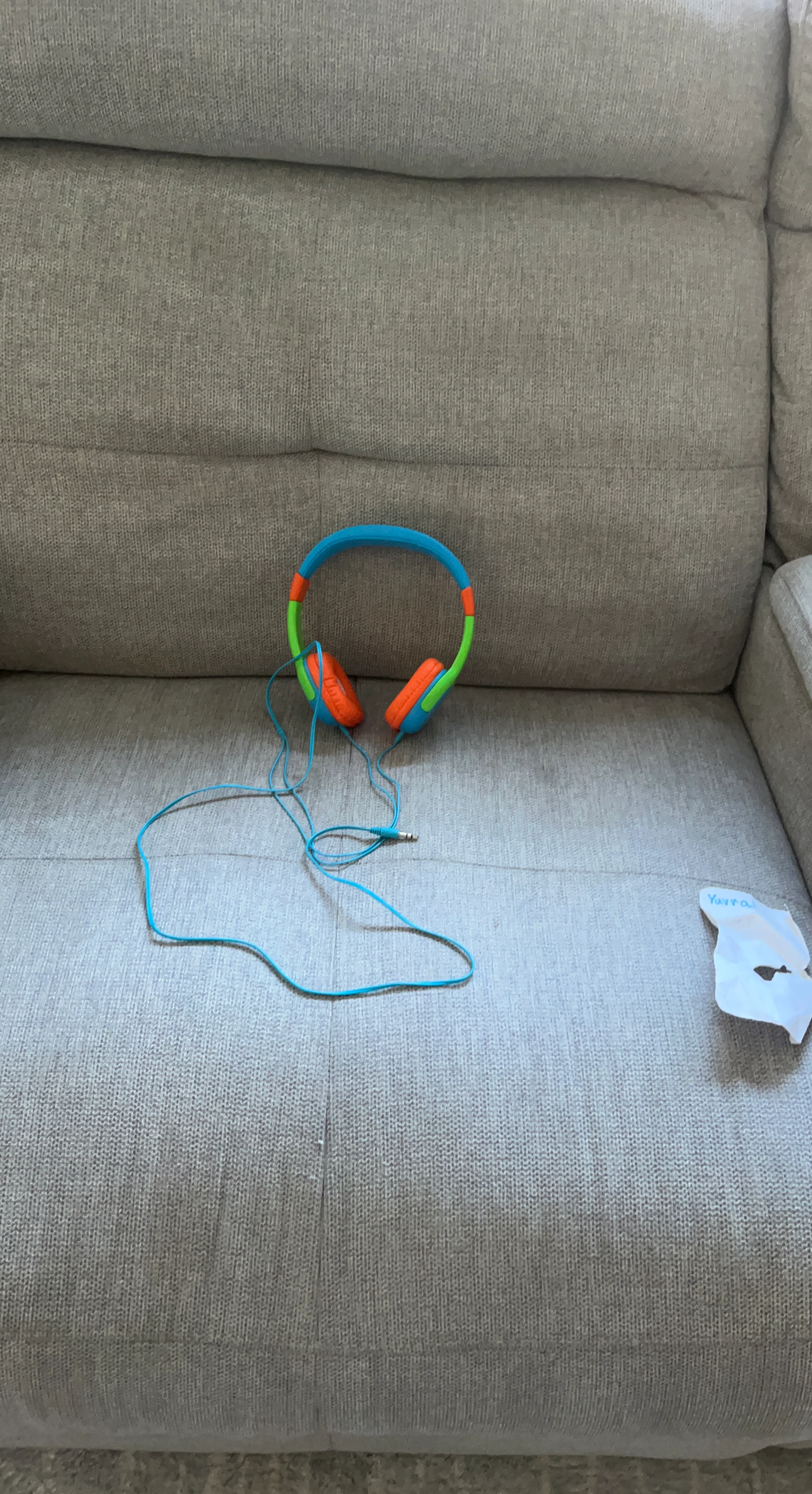 Kids Headphones - Blue, Green & Orange