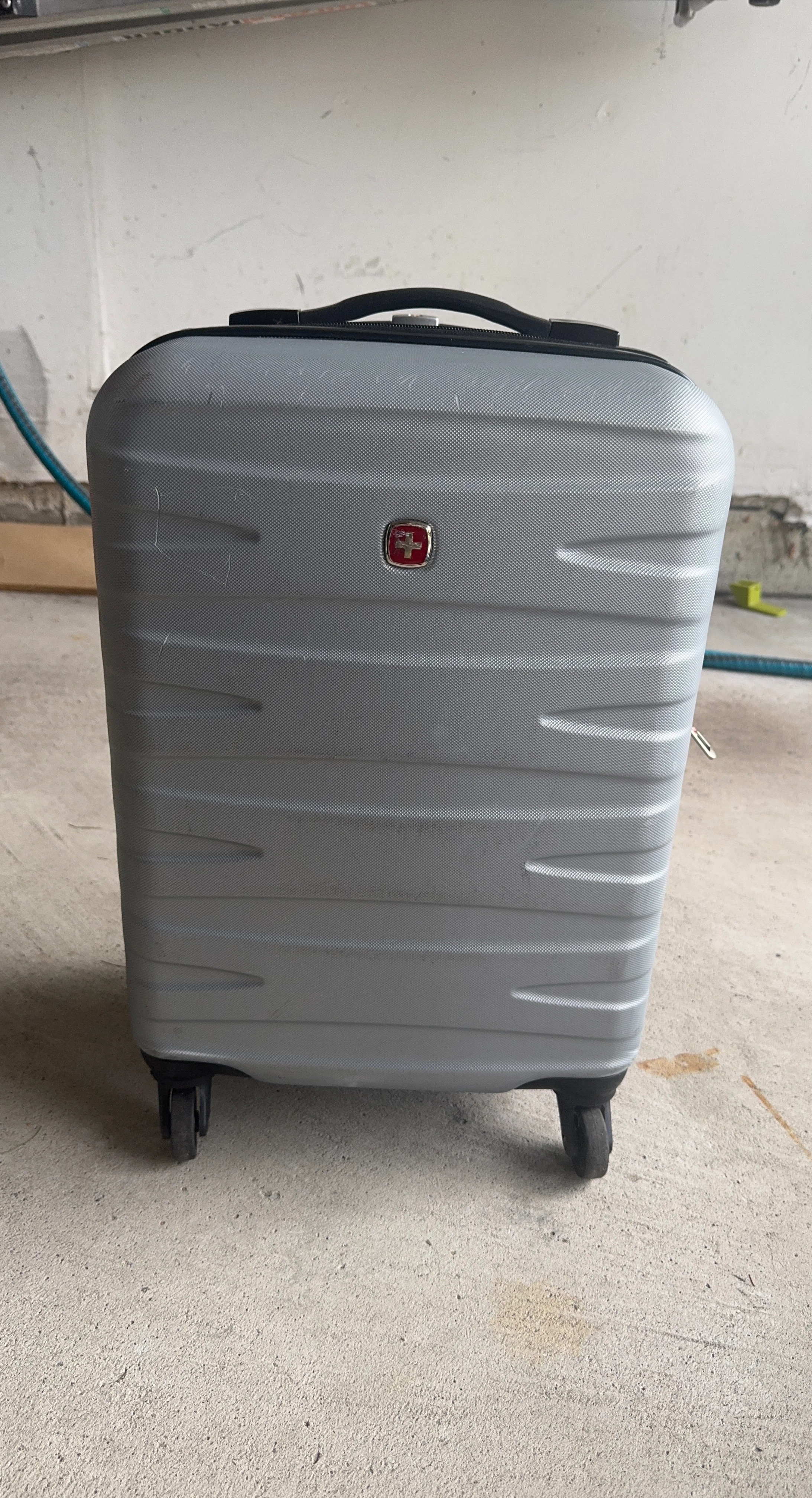 Silver Swiss+Tech Luggage