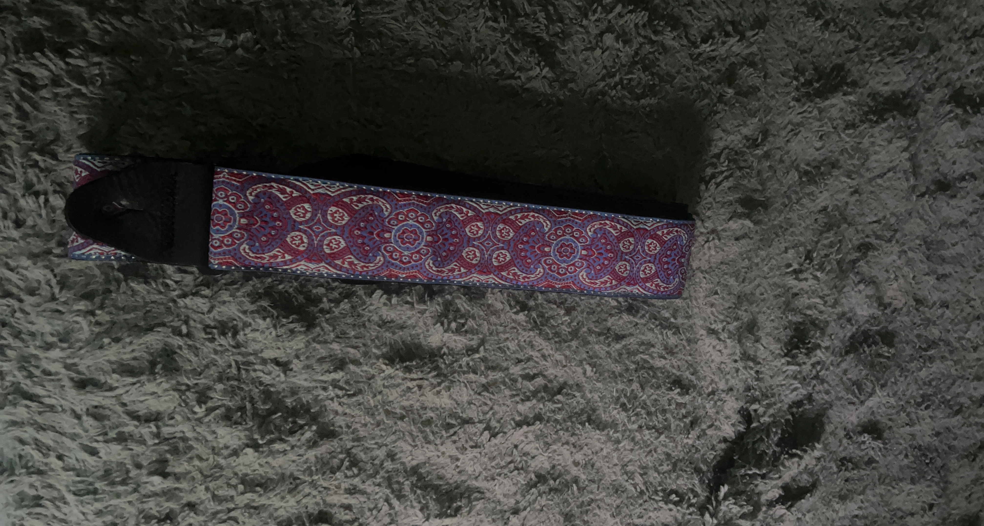 Paisley Pattern Guitar Strap