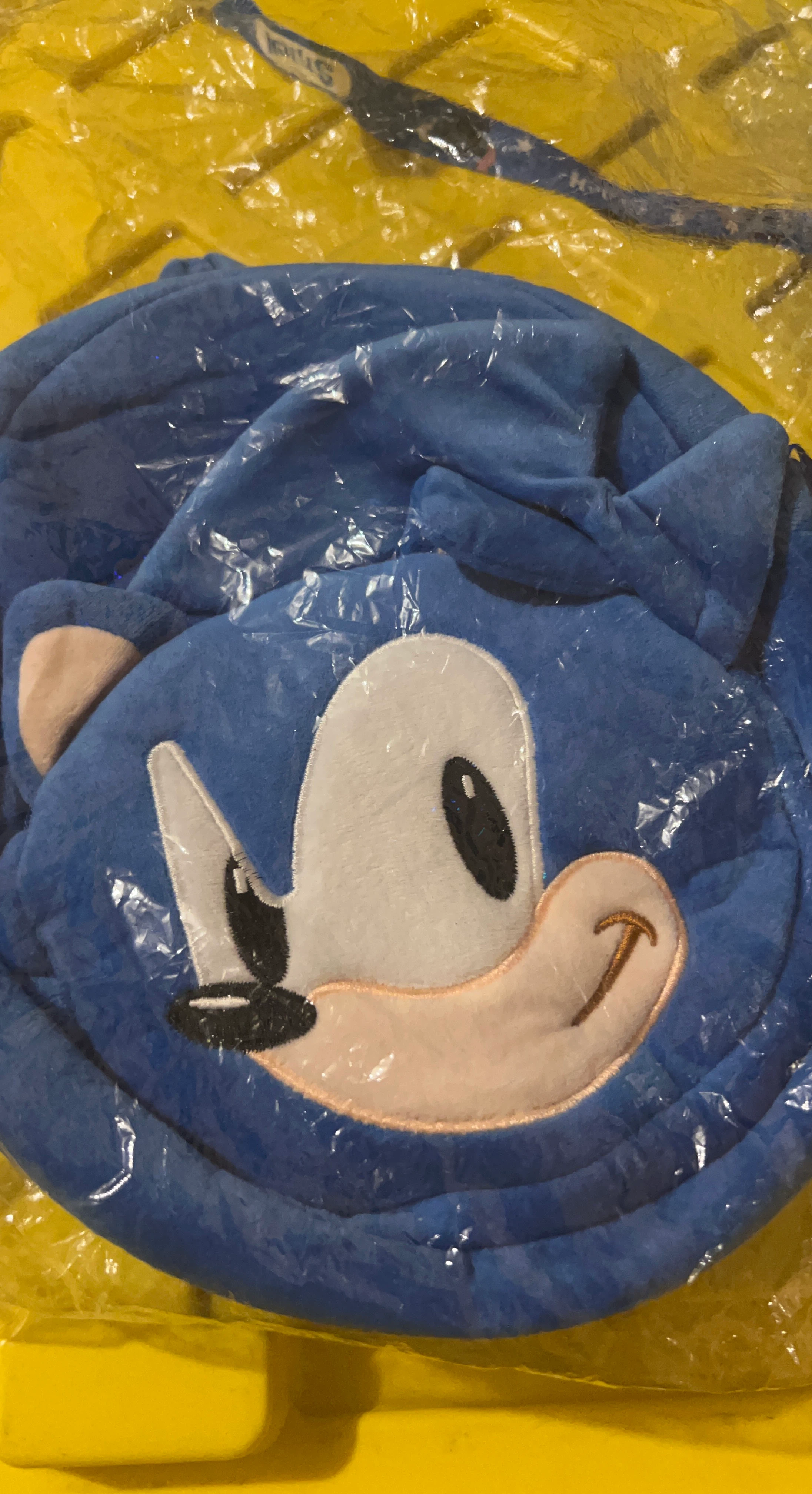 Sonic the Hedgehog Plush Bag