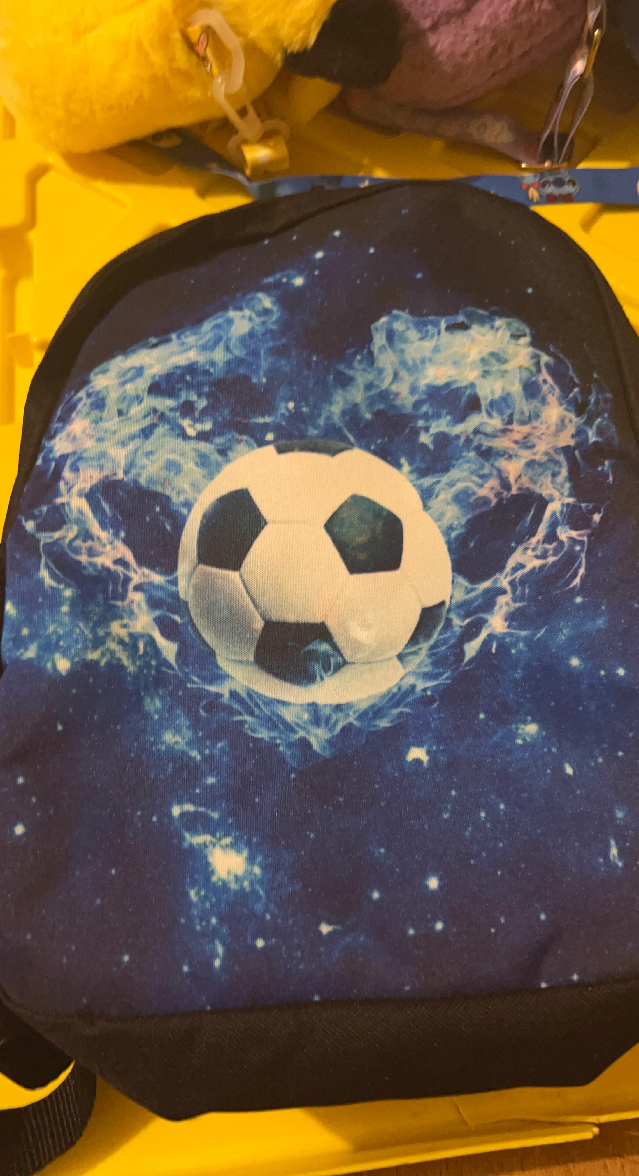 Kids Soccer Galaxy Backpack