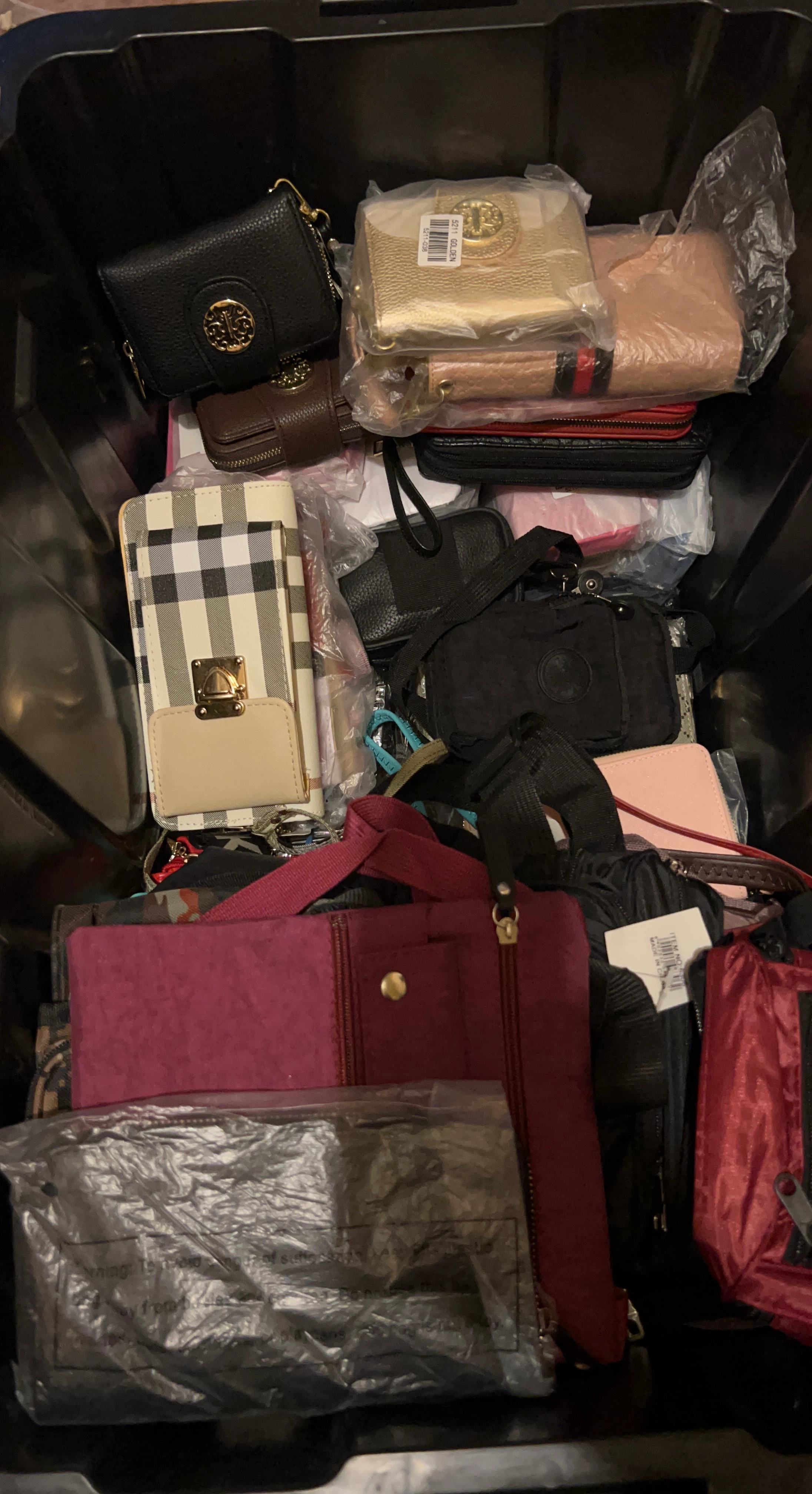 Assorted Women's Wallets and Purses