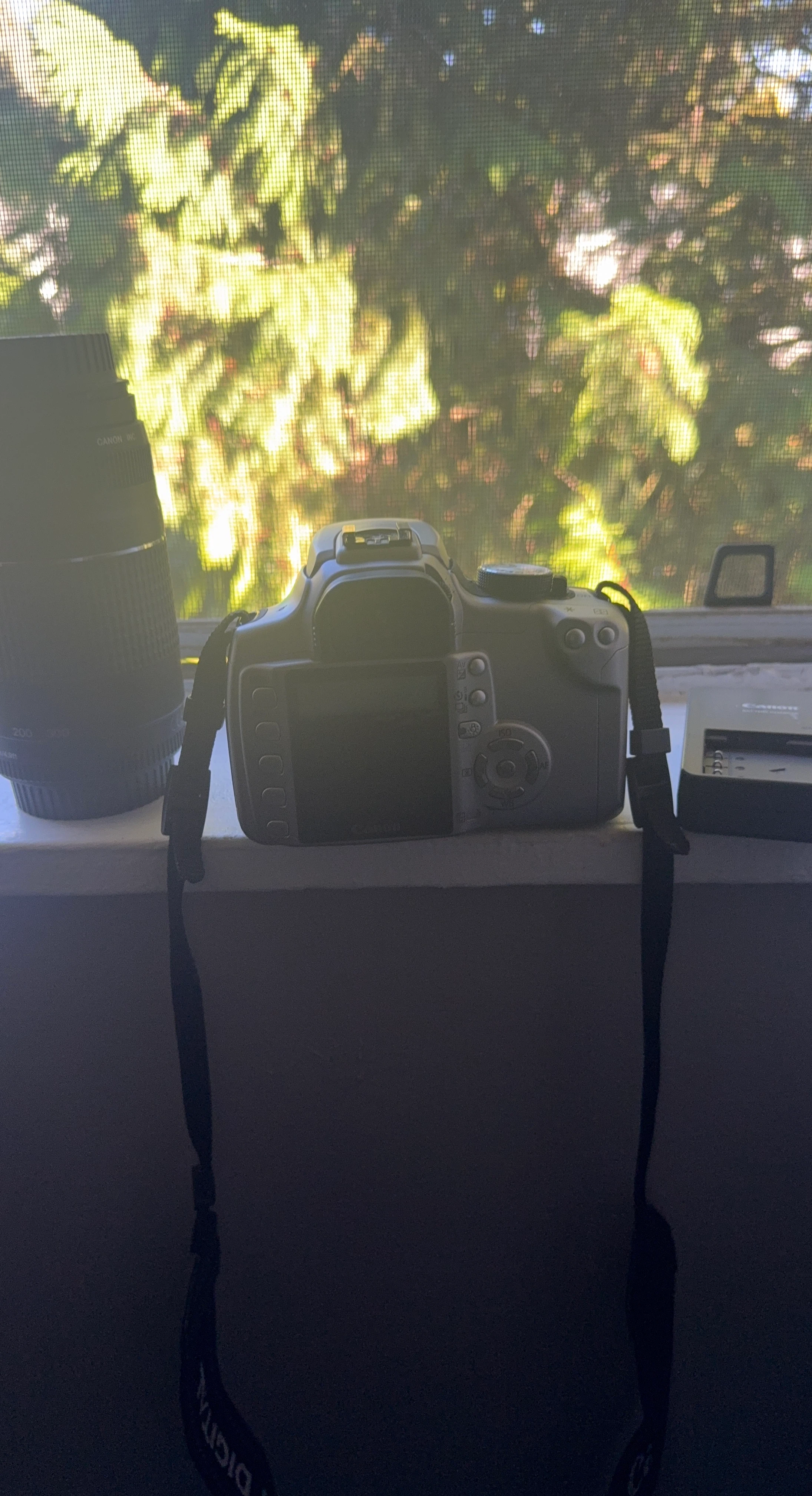 Canon DSLR Camera with Lens and Bag