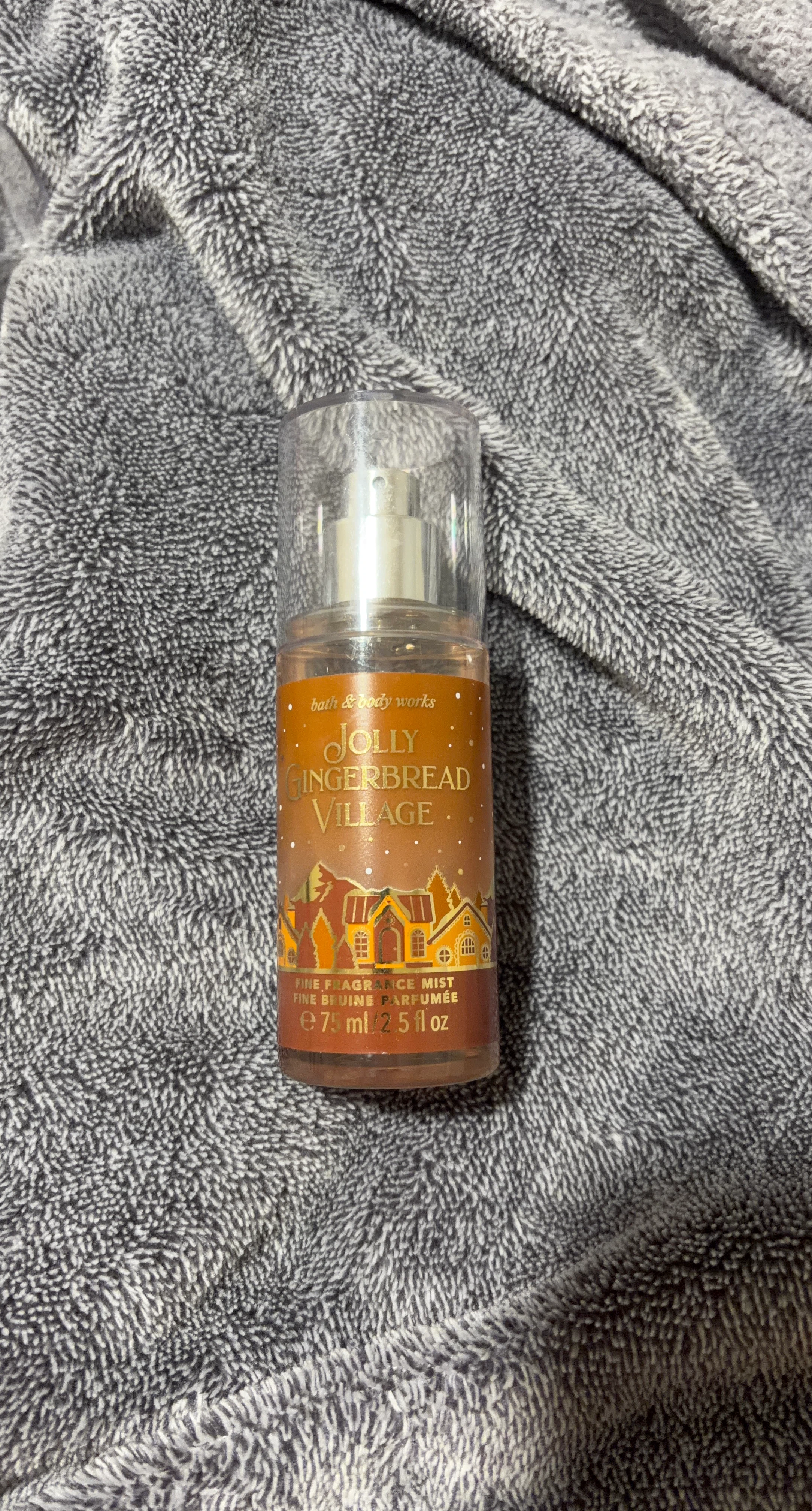 Bath & Body Works Jolly Gingerbread Village Fine Fragrance Mist