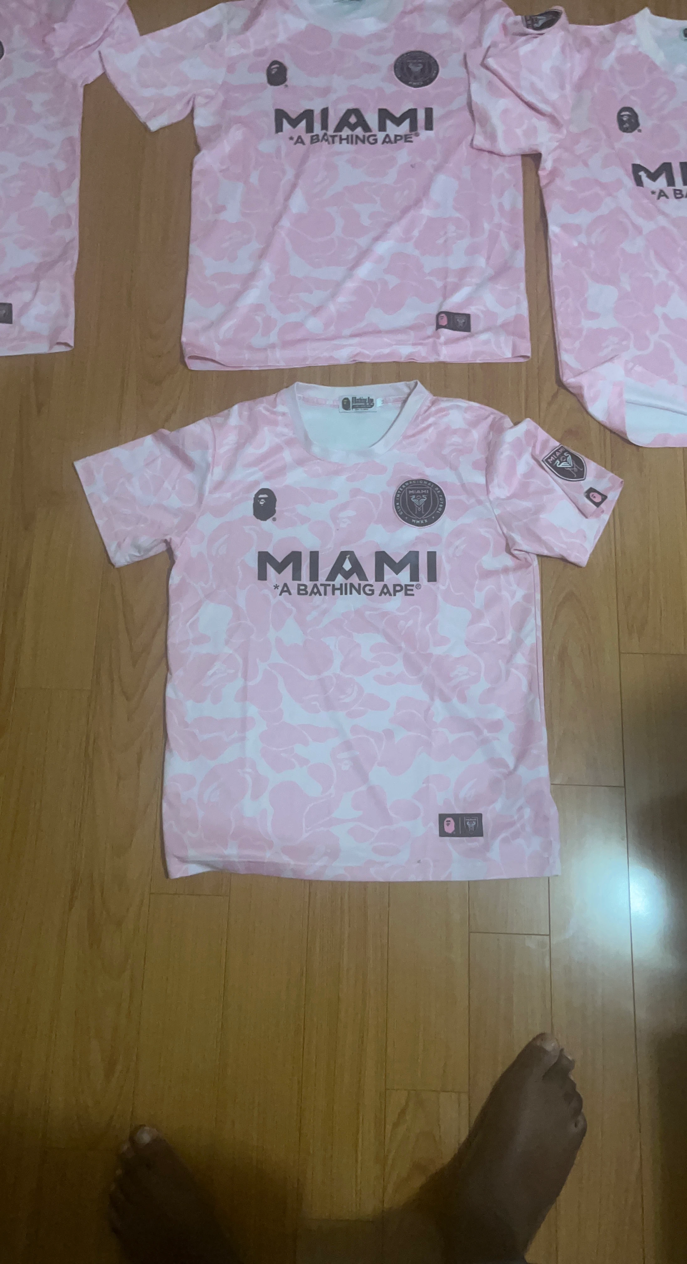 A Bathing Ape Miami BAPE Soccer Jersey