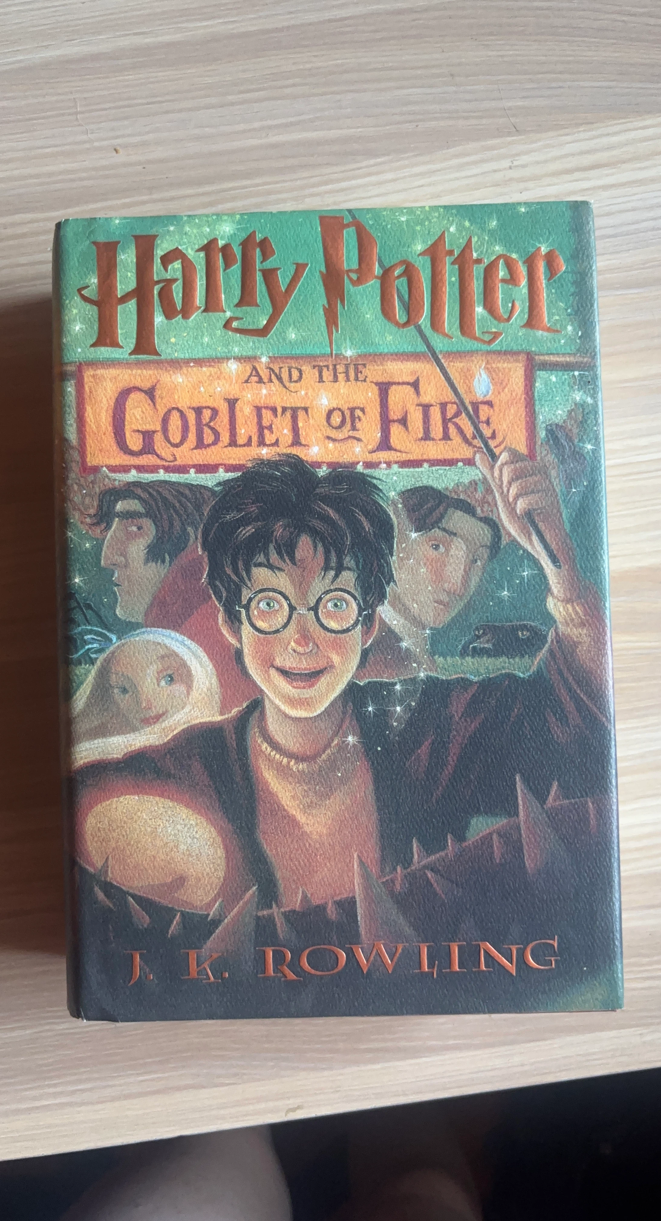 Harry Potter and the Goblet of Fire Book by J.K. Rowling