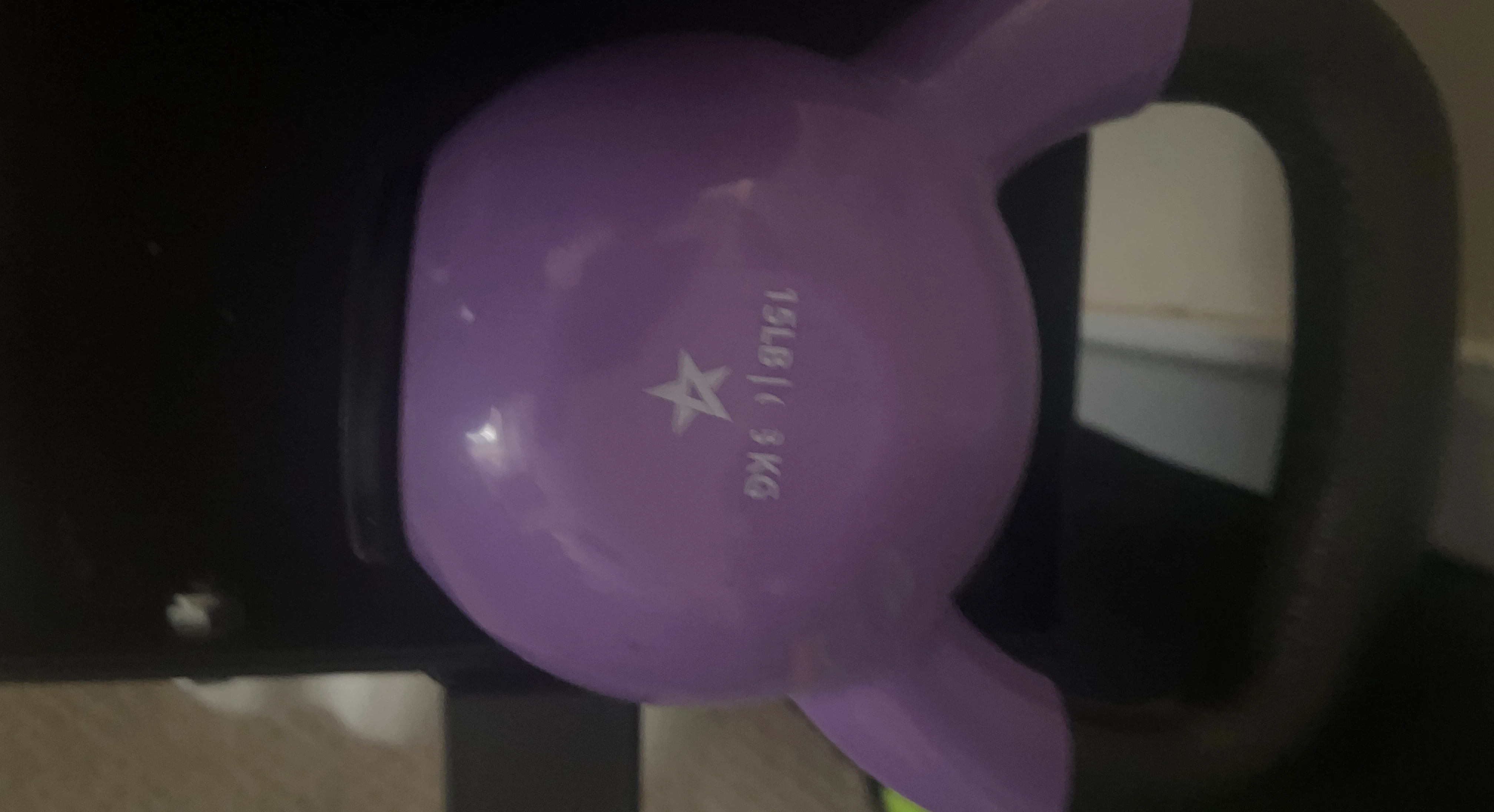Purple Kettlebell 15LB | 3KG