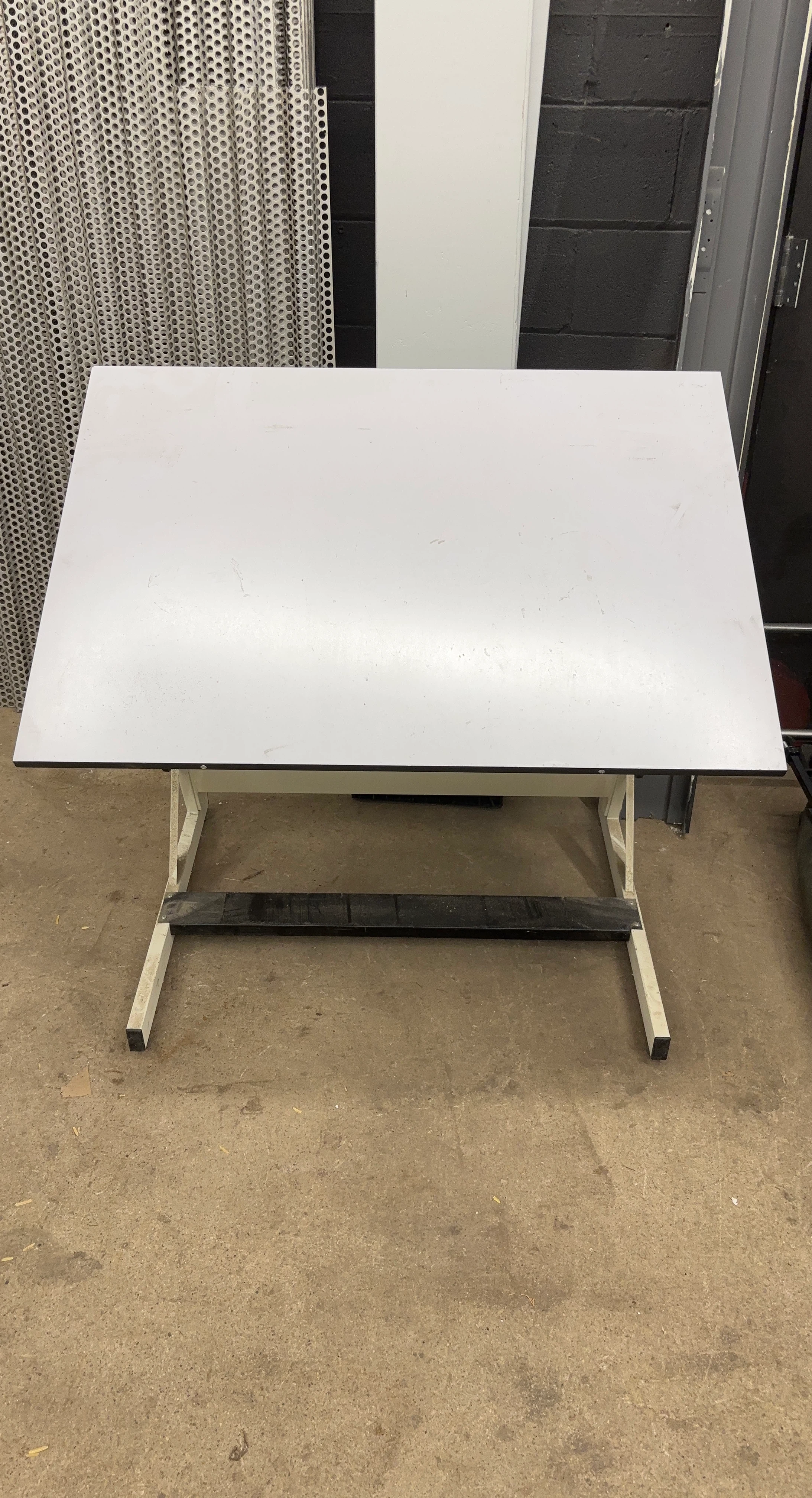 White Drafting Table