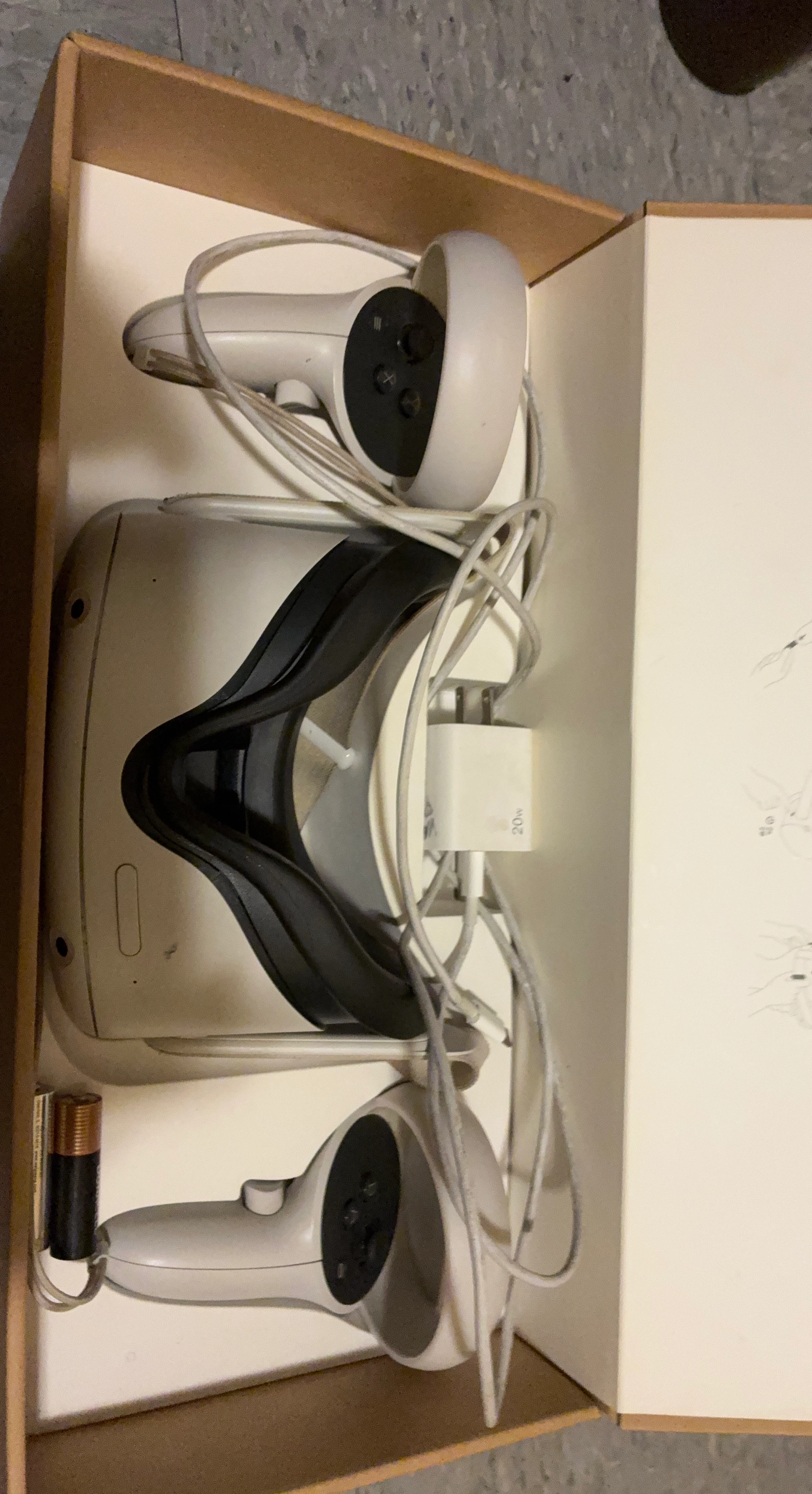 Meta Quest 2 VR Headset with Controllers