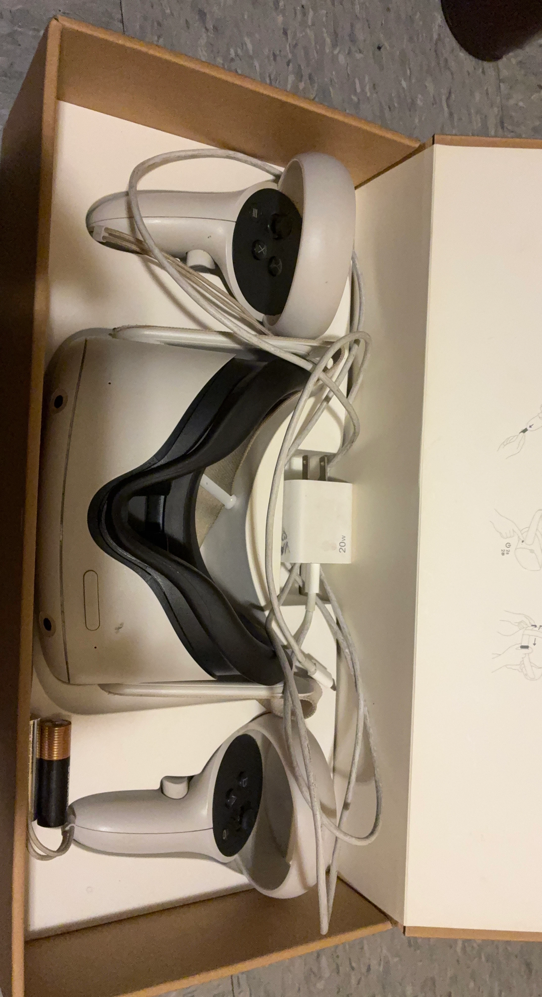 Oculus Quest 2 VR Headset with Controllers