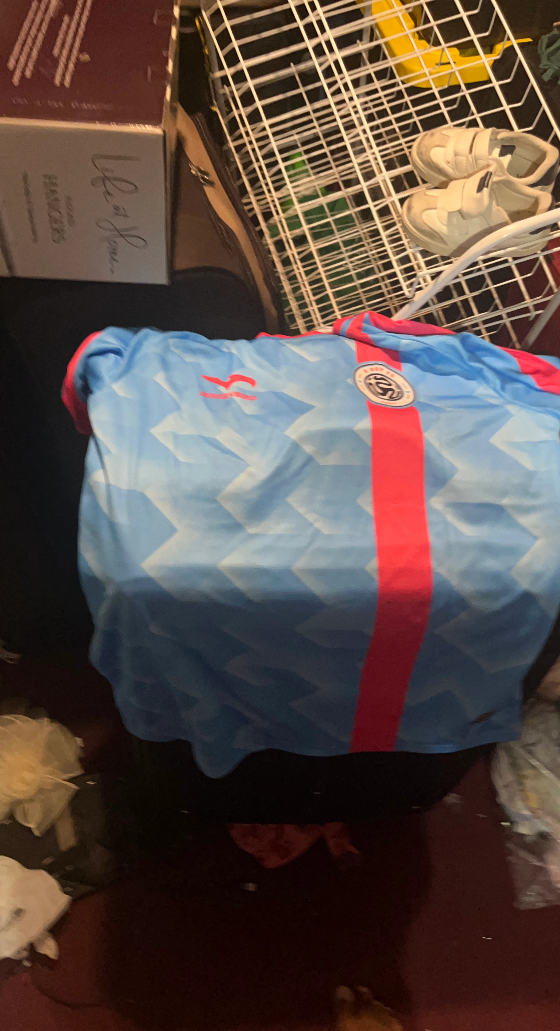 Aguy fc patterned soccer jersey
