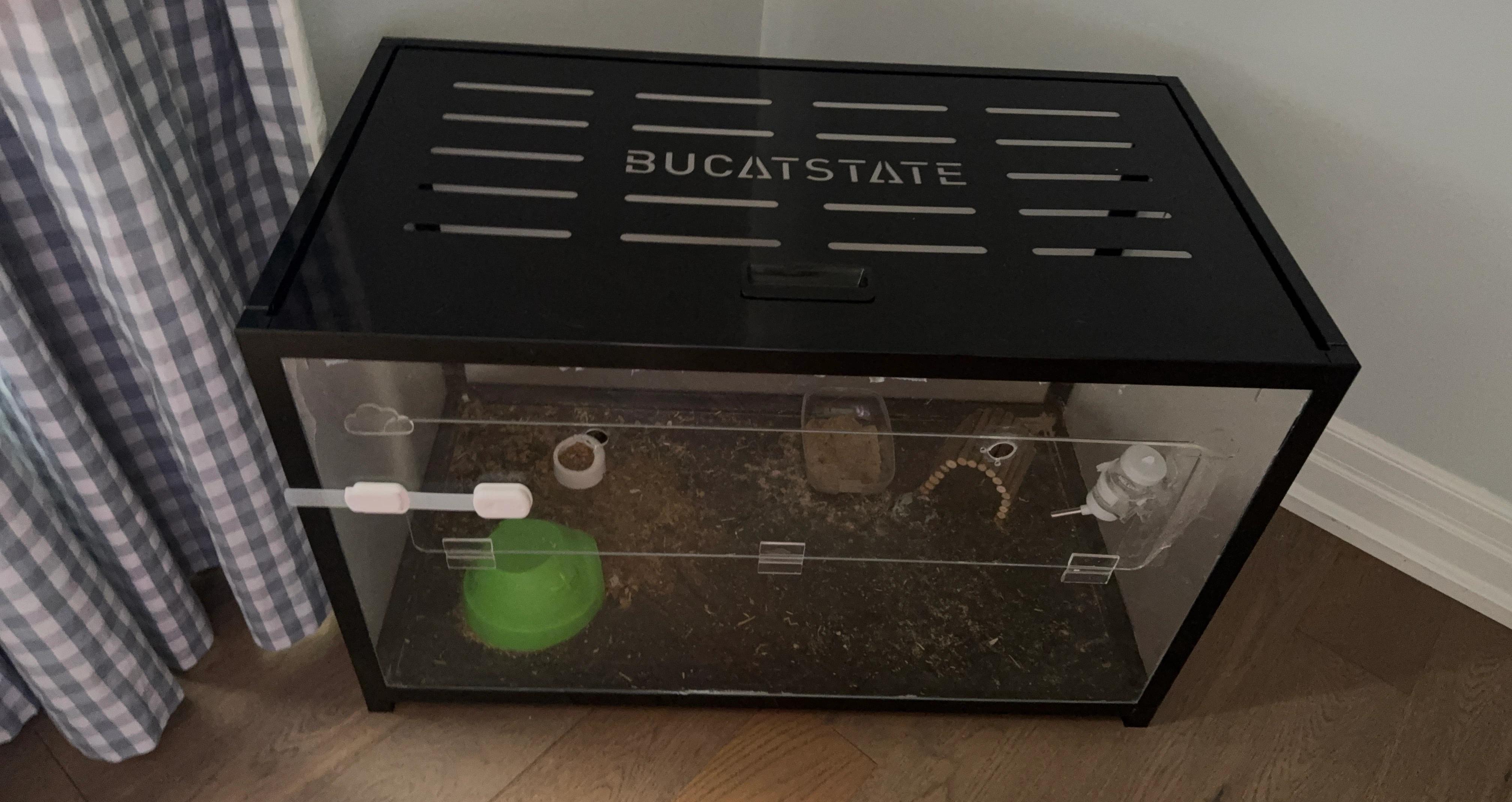 BUCATSTATE Terrarium Habitat for Small Animals