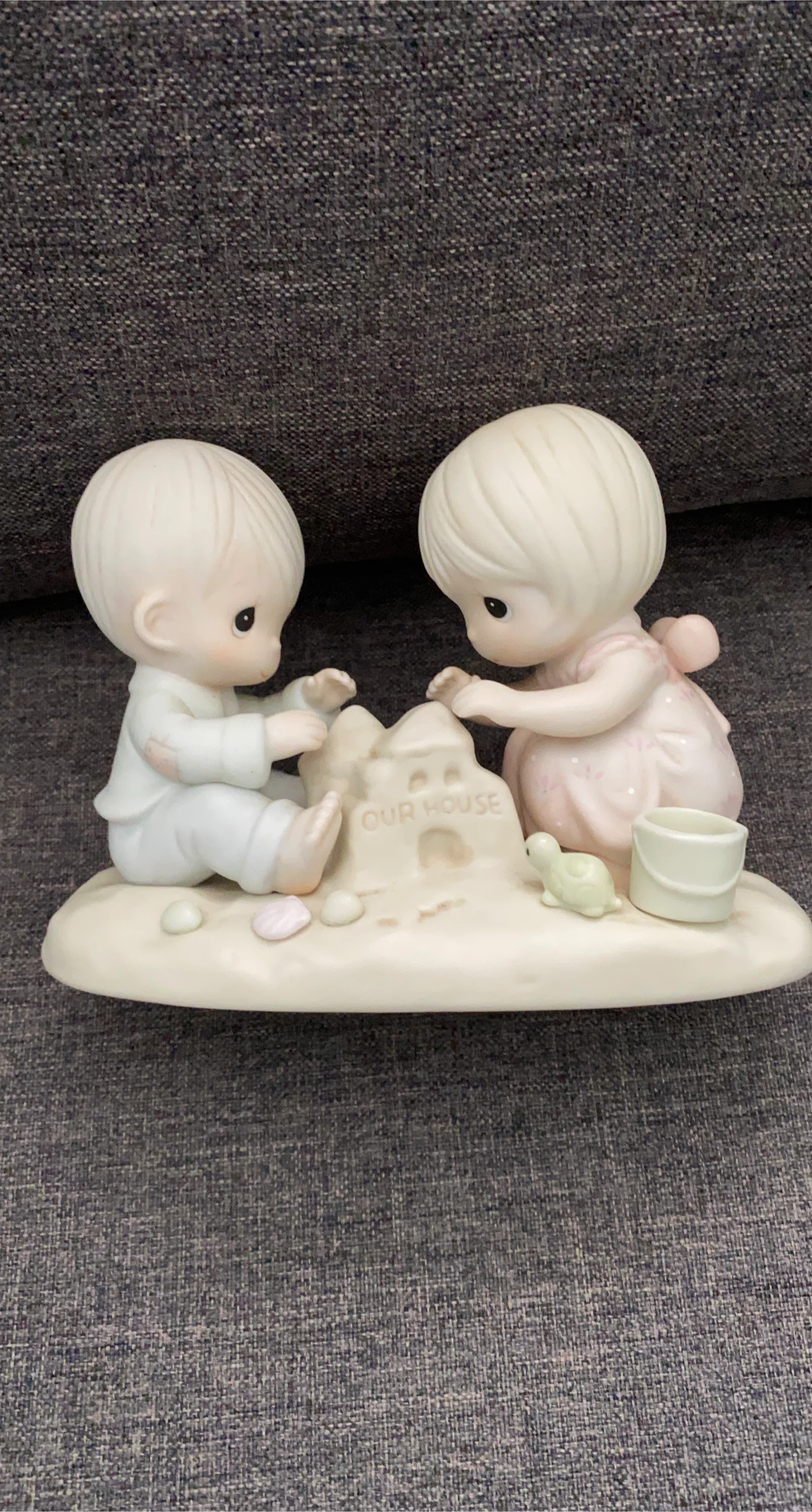Precious Moments "God Bless Our Home" Figurine