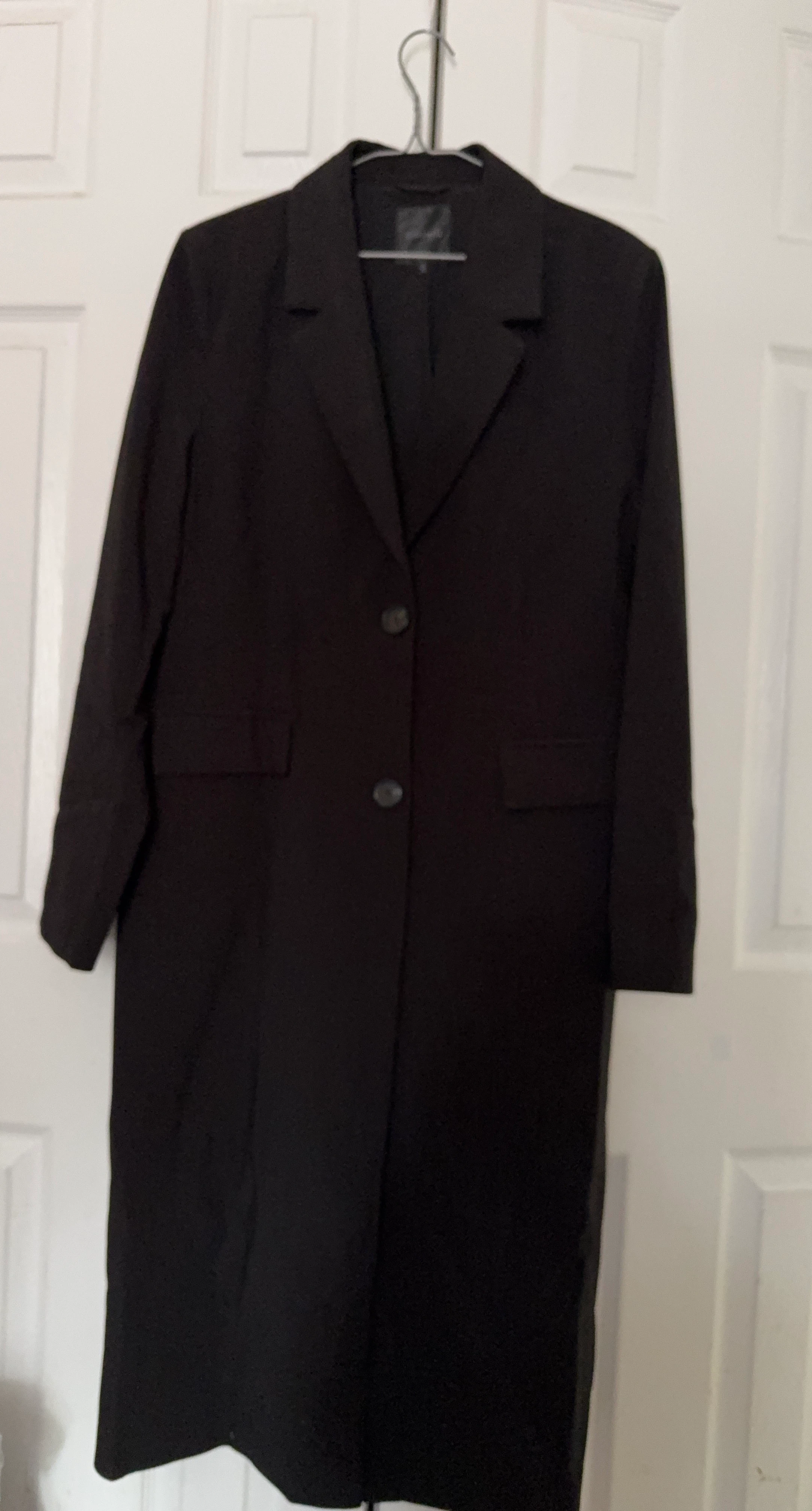 Dynamite Black Longline Blazer - Size M