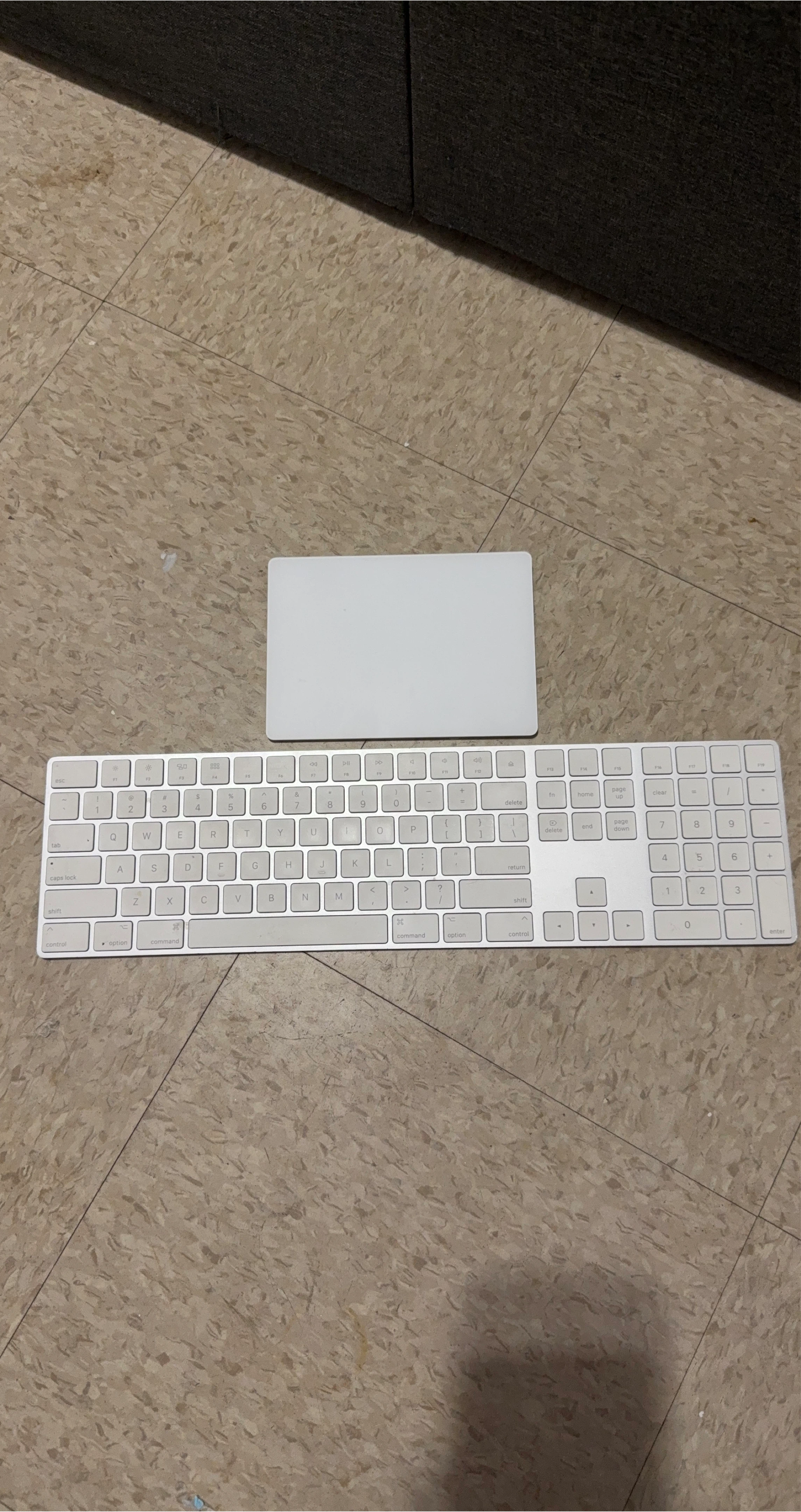 Apple Magic Keyboard and Trackpad