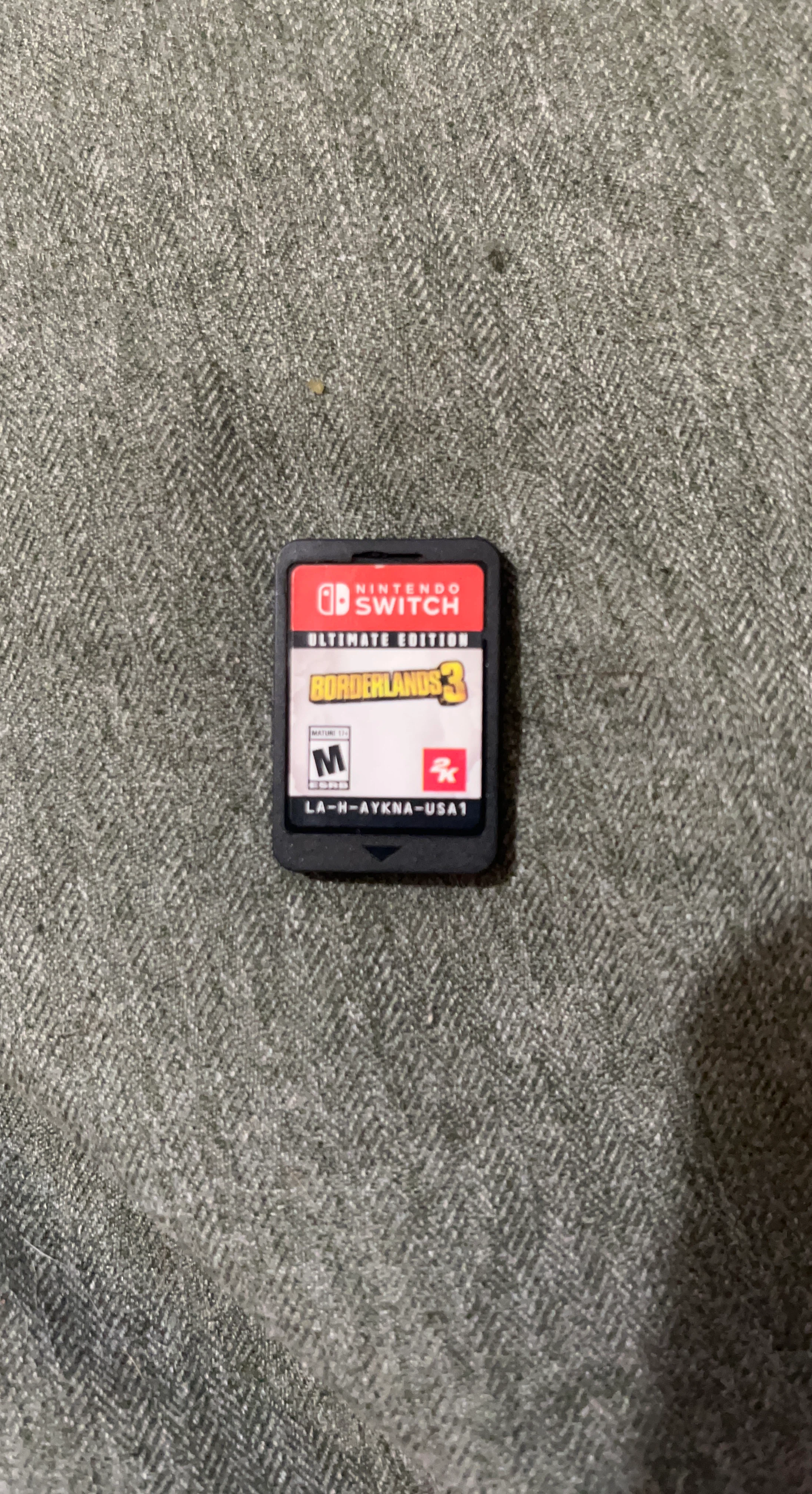 Nintendo Switch Borderlands 3 Ultimate Edition Game Card