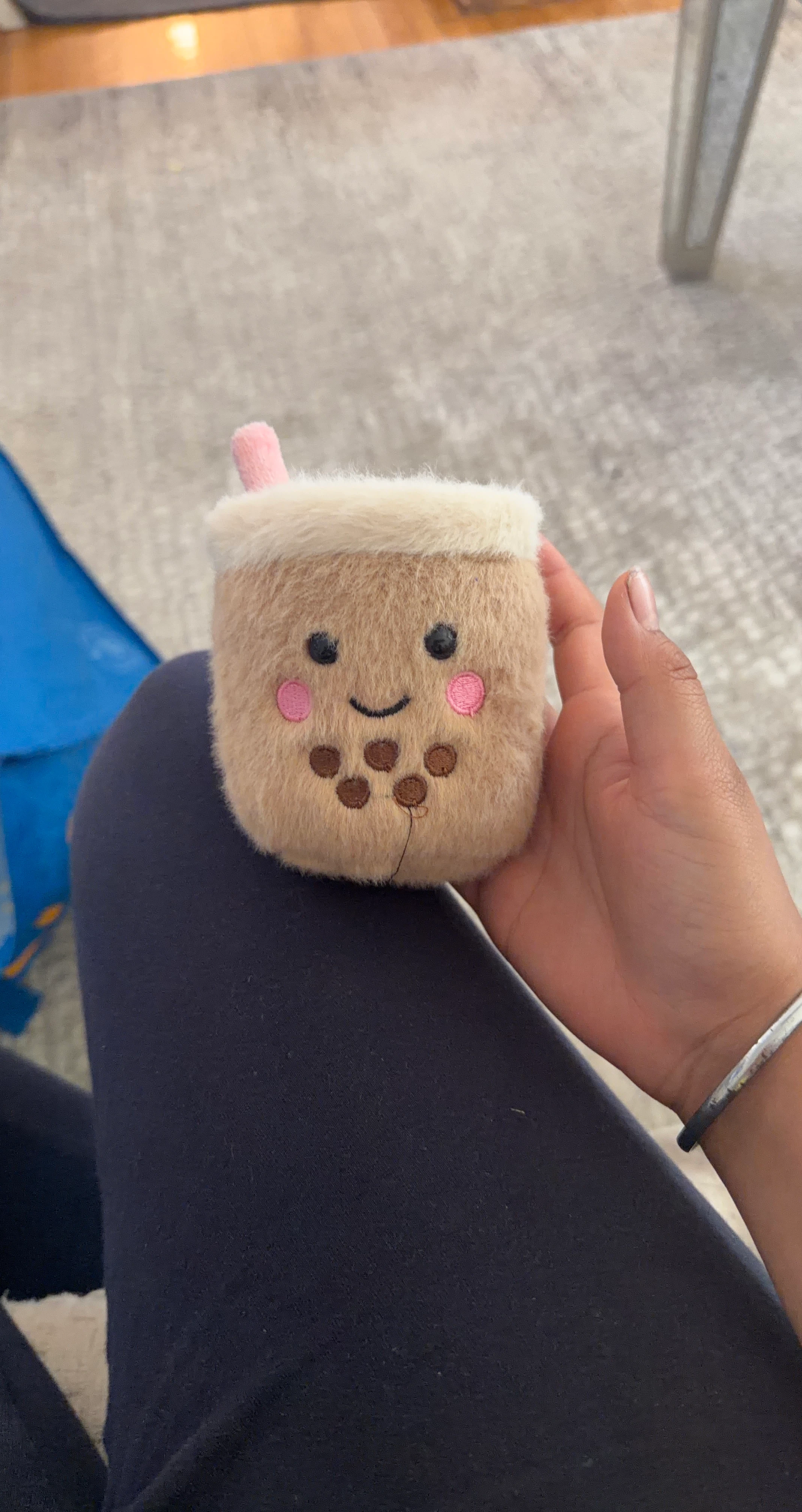 Plush Boba Tea Coin Purse