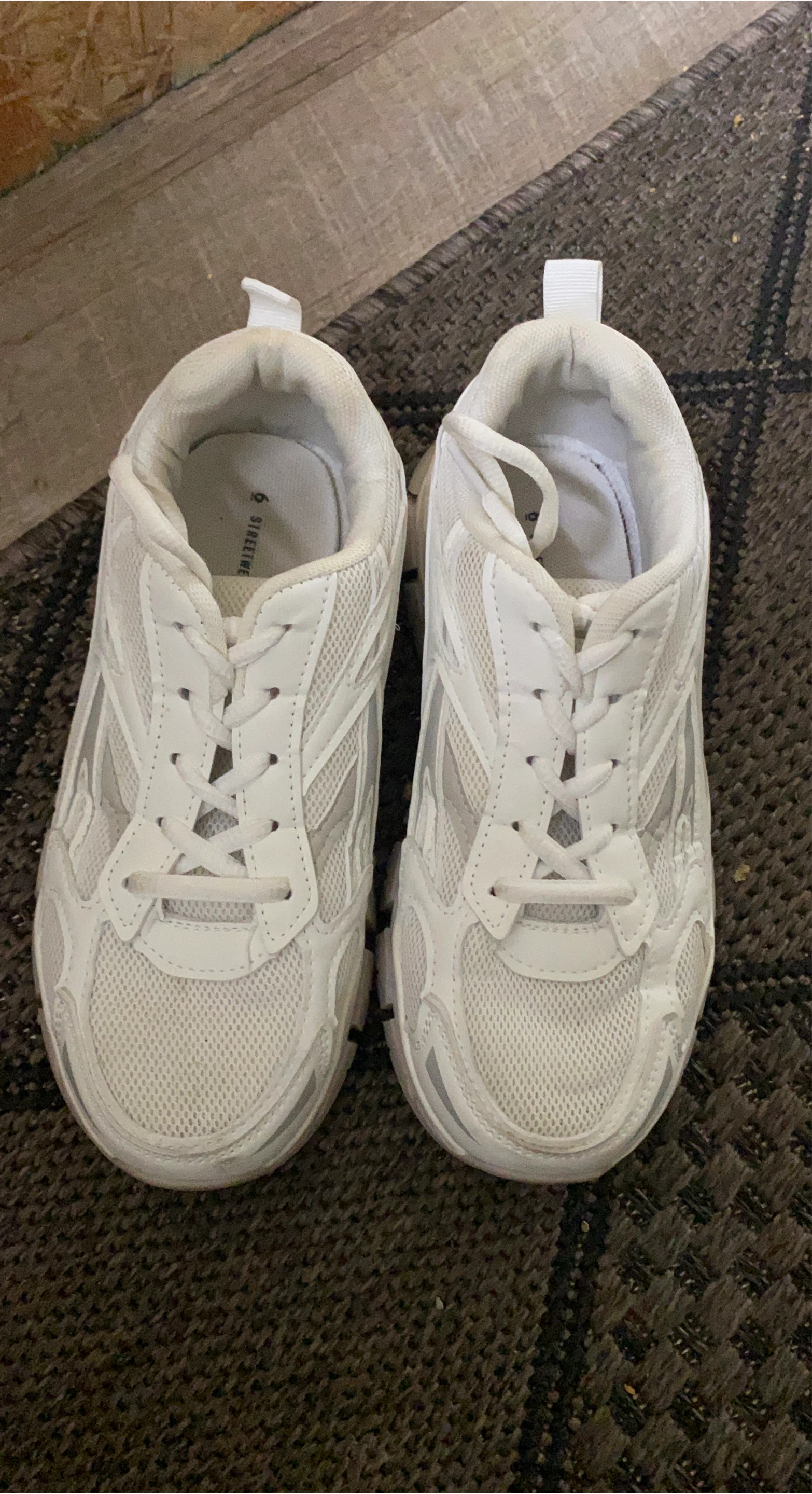 White Athletic Shoes