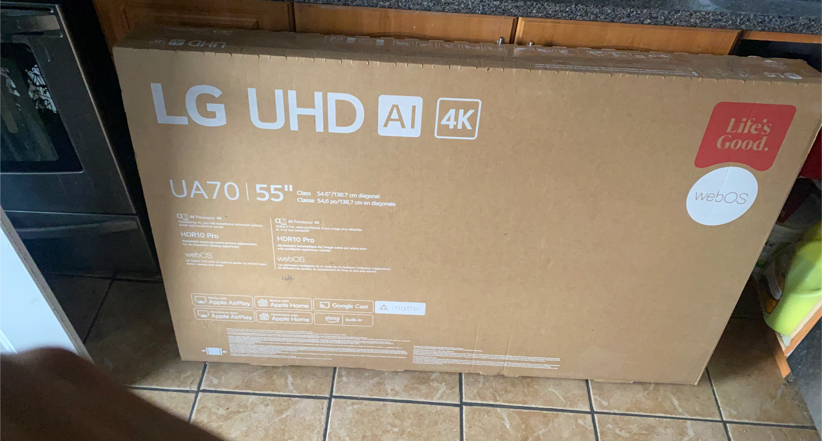 LG UHD AI 4K 55 inch Smart TV