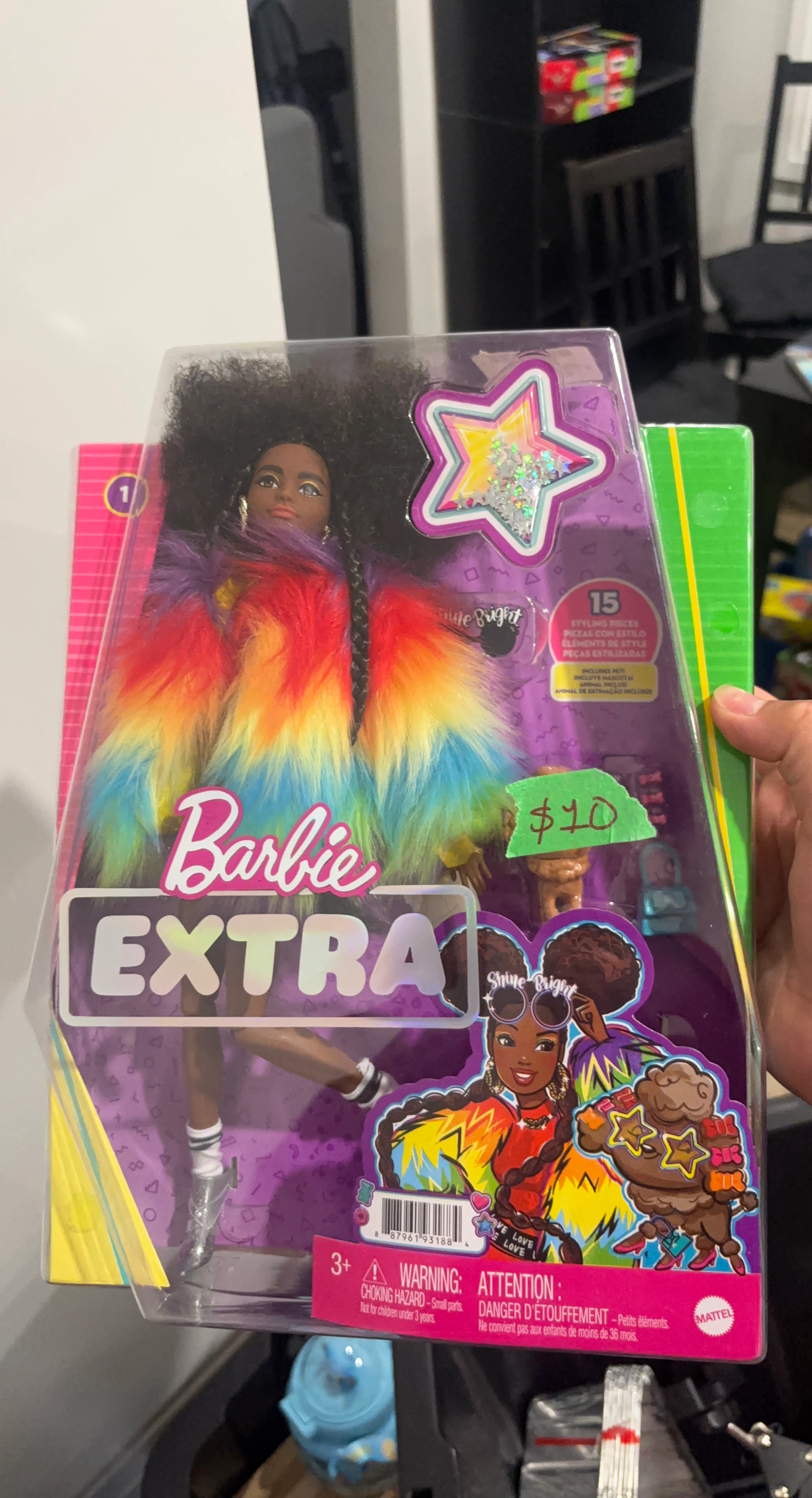 Barbie Extra Doll with Styling Pieces