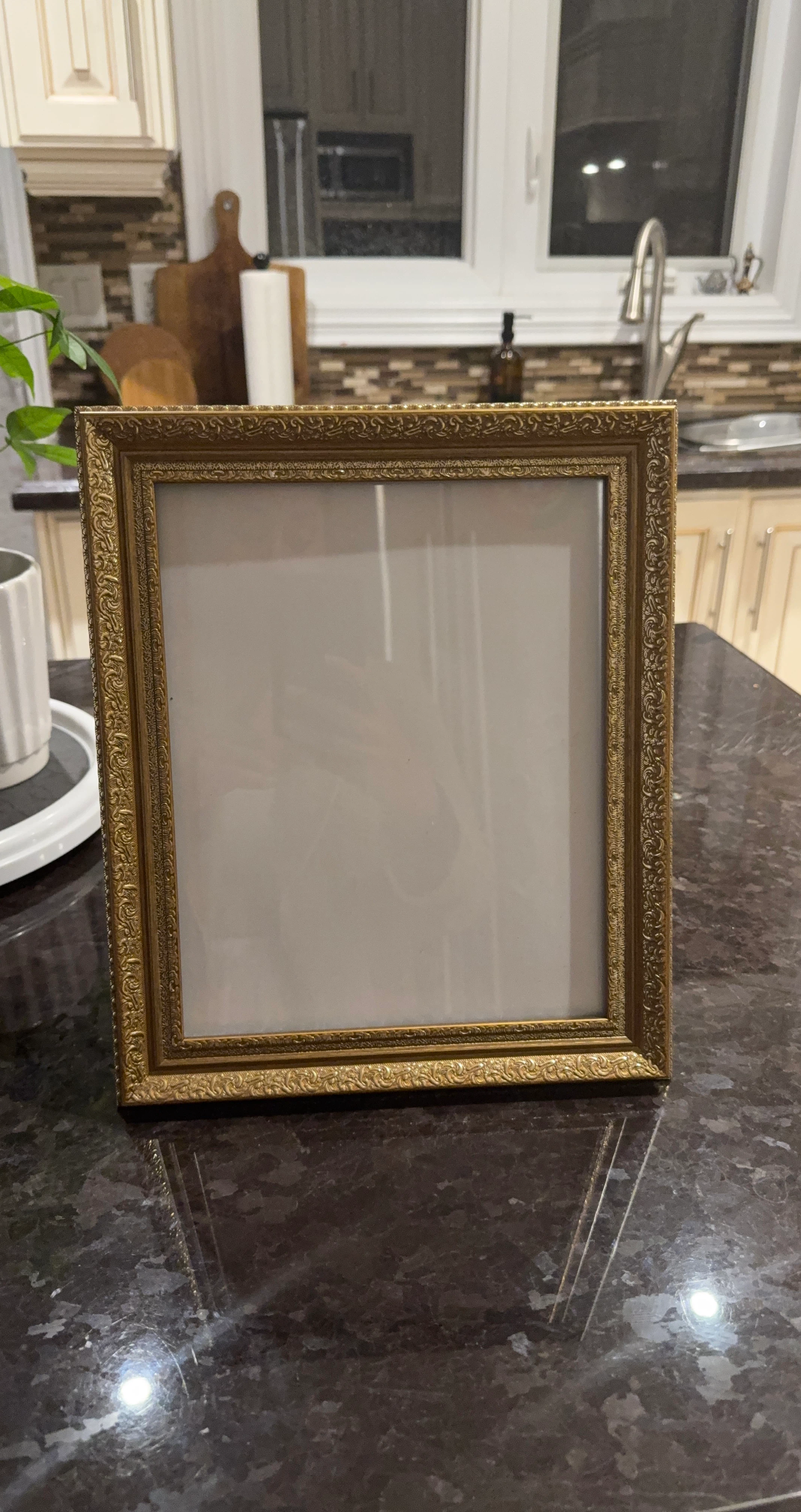 Gold Ornate Picture Frame