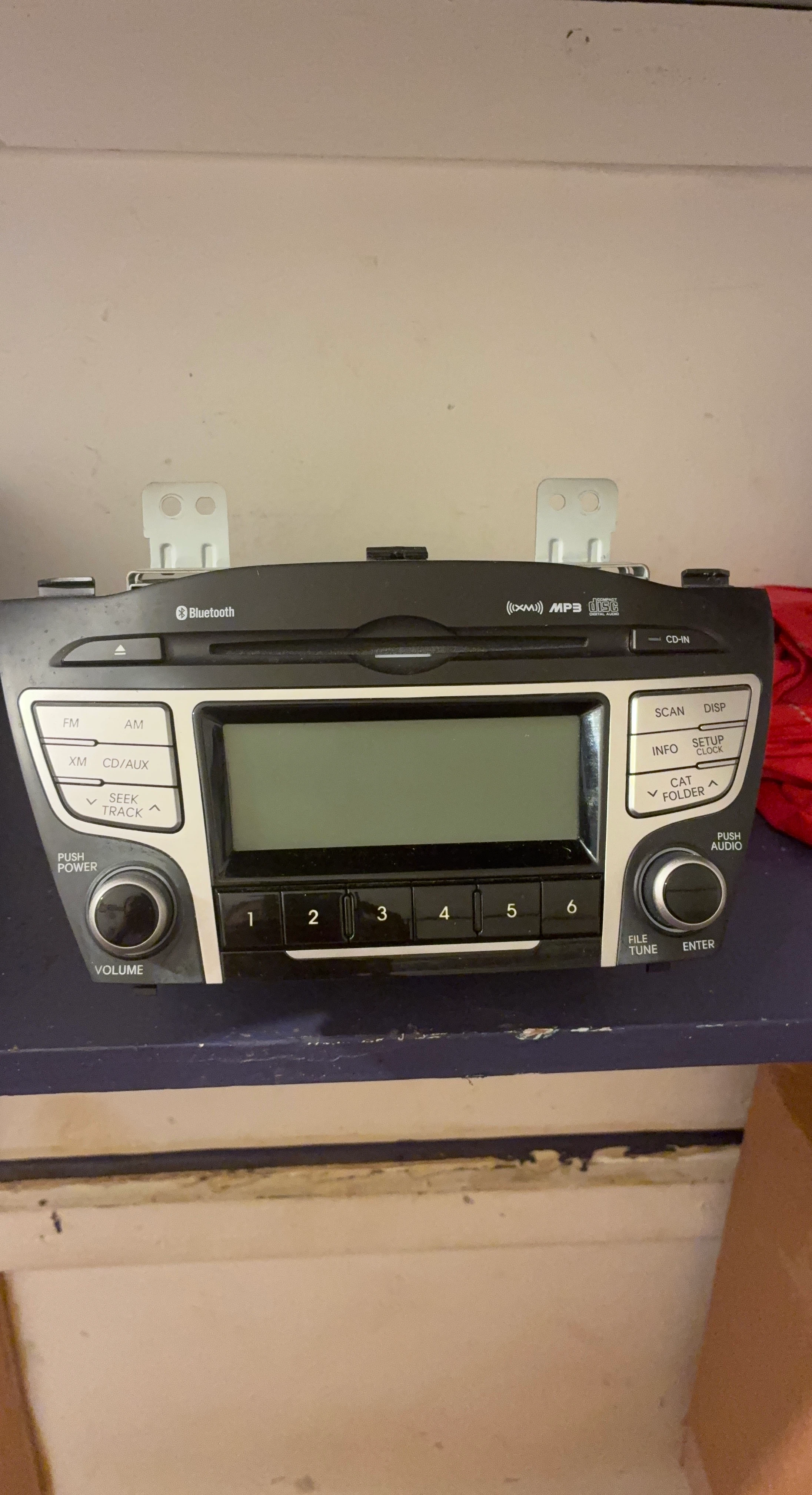 Car Stereo with Bluetooth, MP3, and CD Player