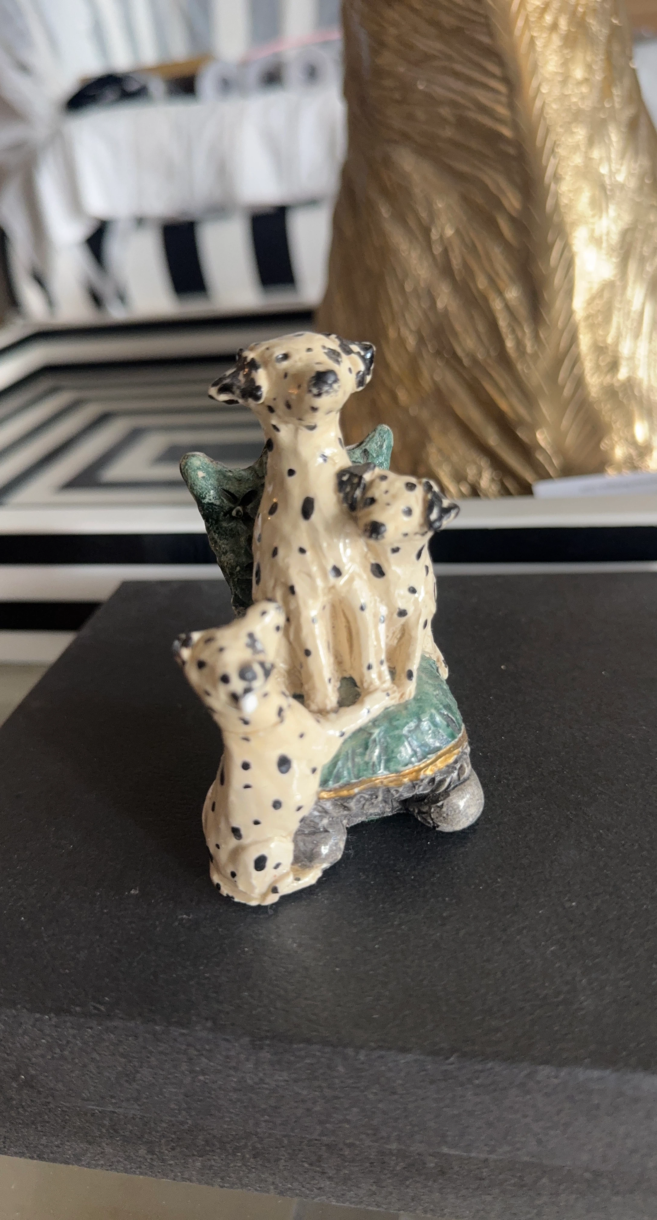 Dalmatian Dog Resin Figurine