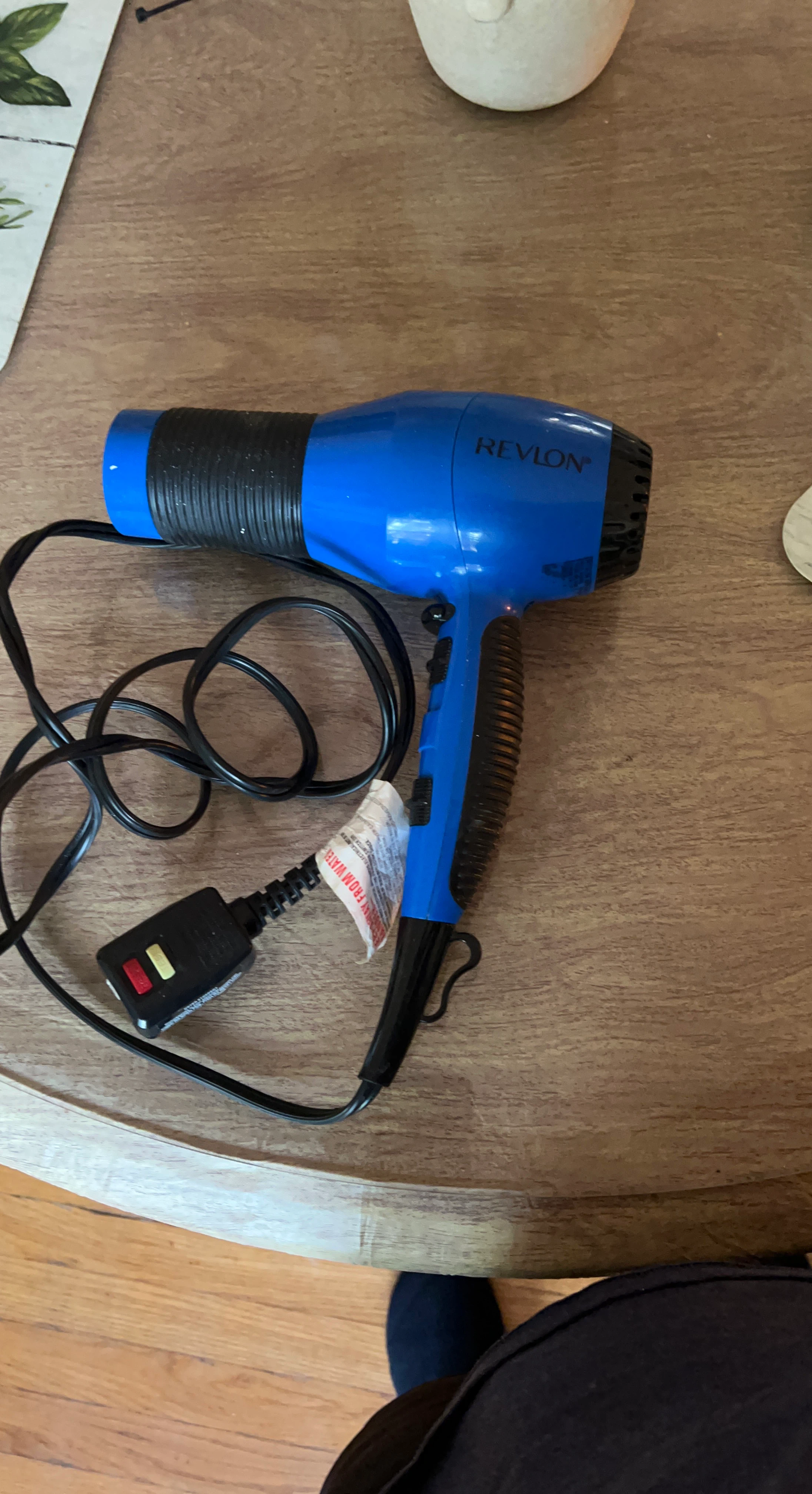 Revlon blue hair dryer