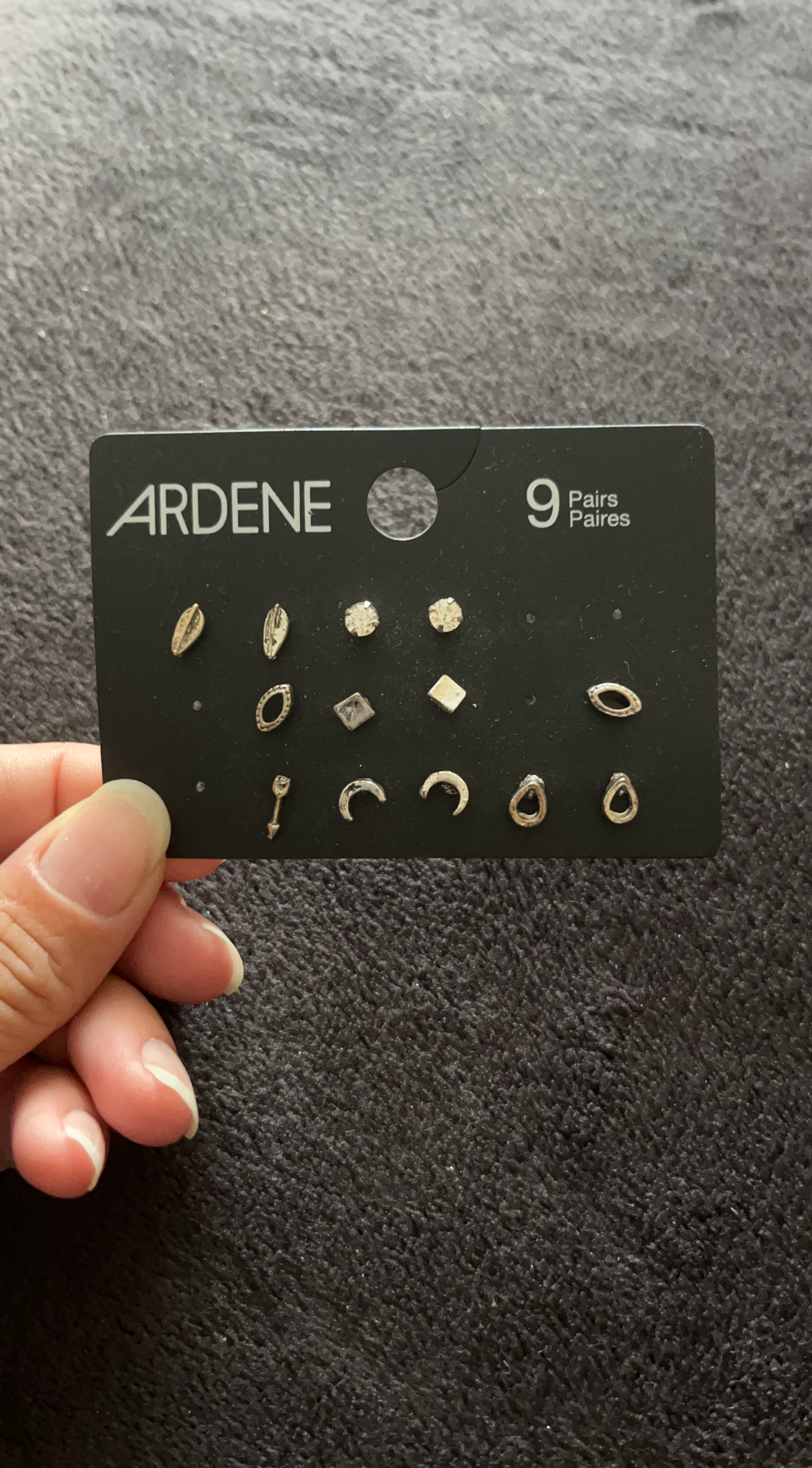 Ardene 9 Pairs of Earrings Set